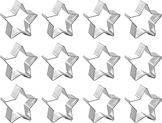 1 Dozen/12 Count Mini Stars 1.5 Inch Cookie Cutters from The Cookie Cutter Shop – Tin Plated Steel Cookie Cutters