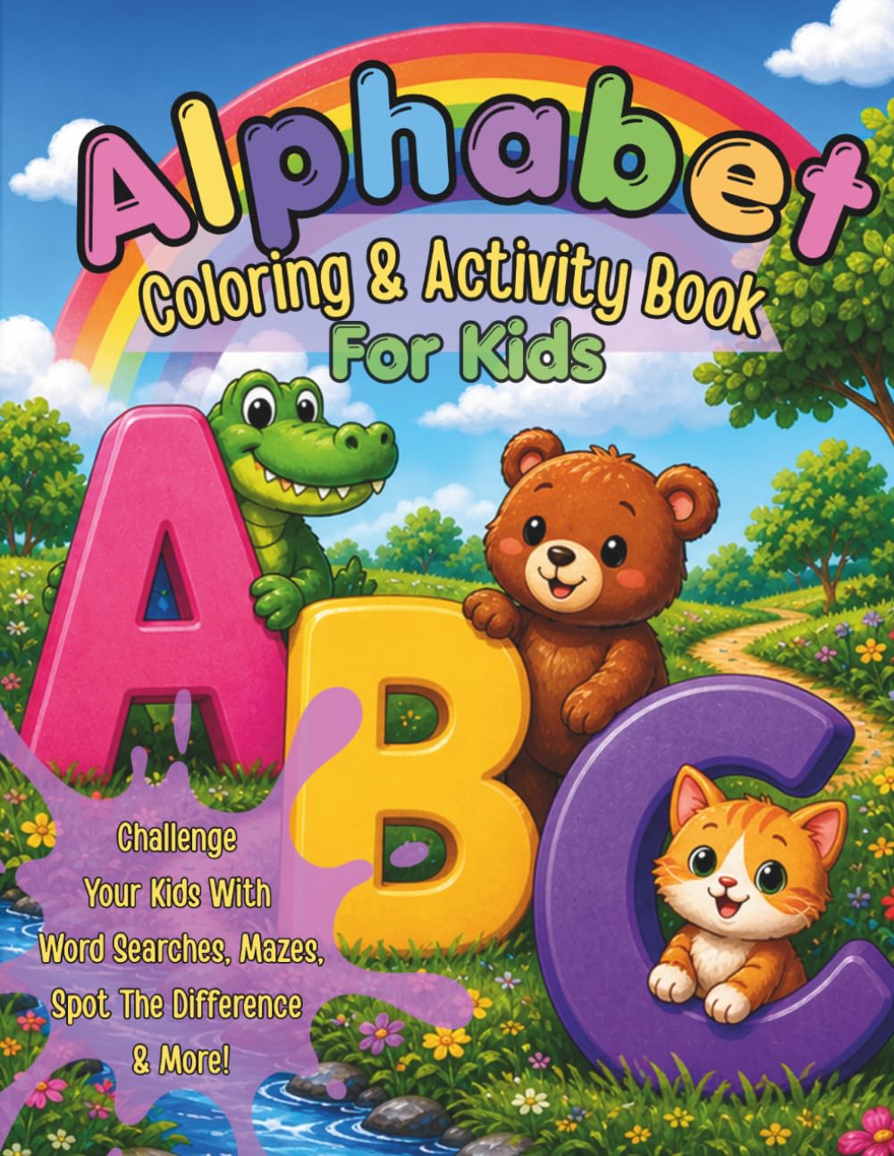 Alphabet Coloring & Activity Book For Kids