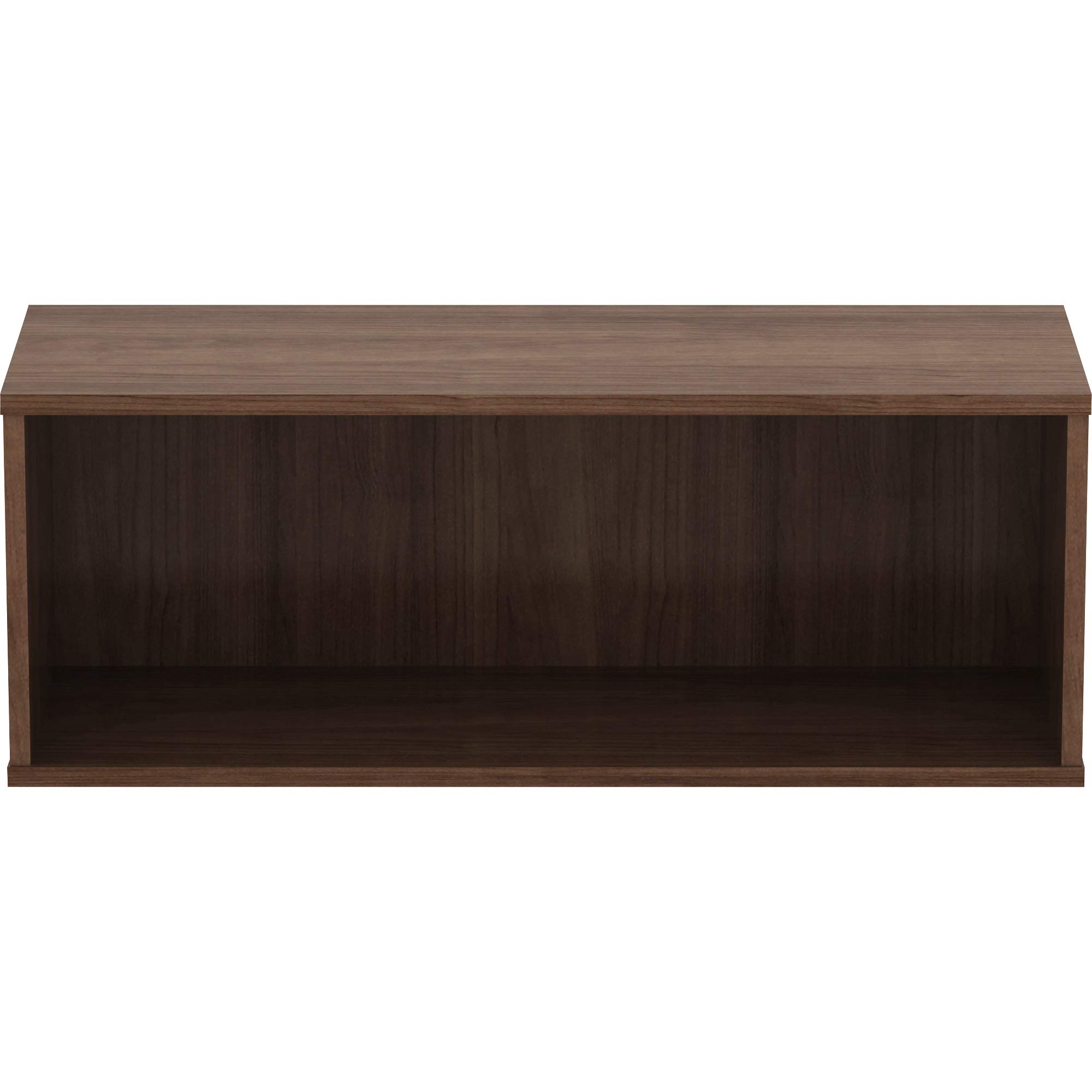 Lorell Panel System Open Storage Cabinet Aufbewahrungsregal, Laminat, walnuss, 18.1" x 31.5" x 15.8"