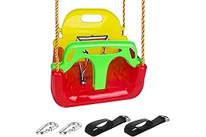 KINSPORY Toddler Swing Seat: 3-in-1 Infant Swing with Hanging Straps