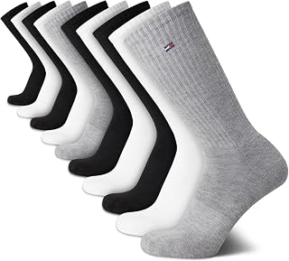 Men's Athletic Cushioned Crew Socks (10 Pack)