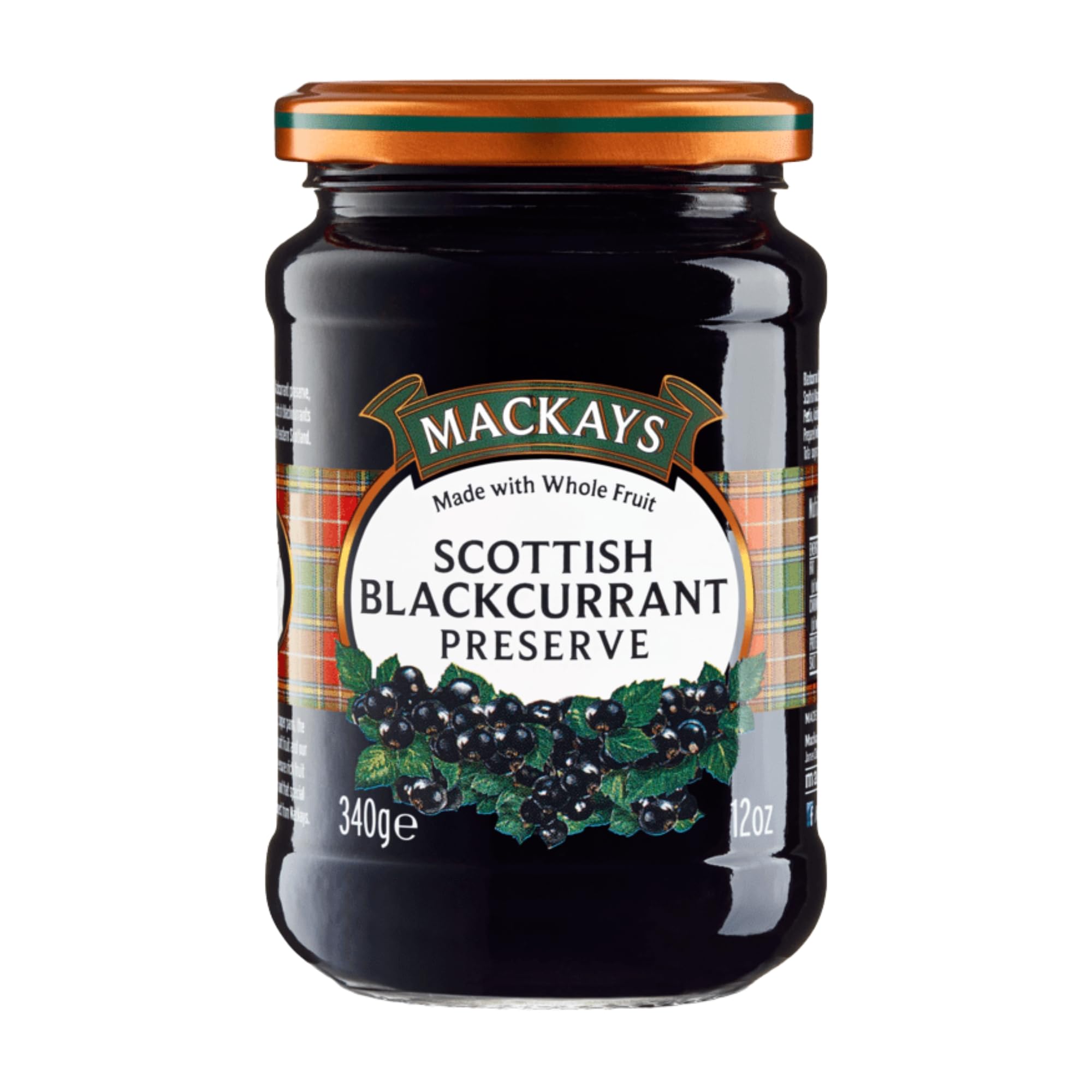 Mackays Scottish Blackcurrant Preserve 340G