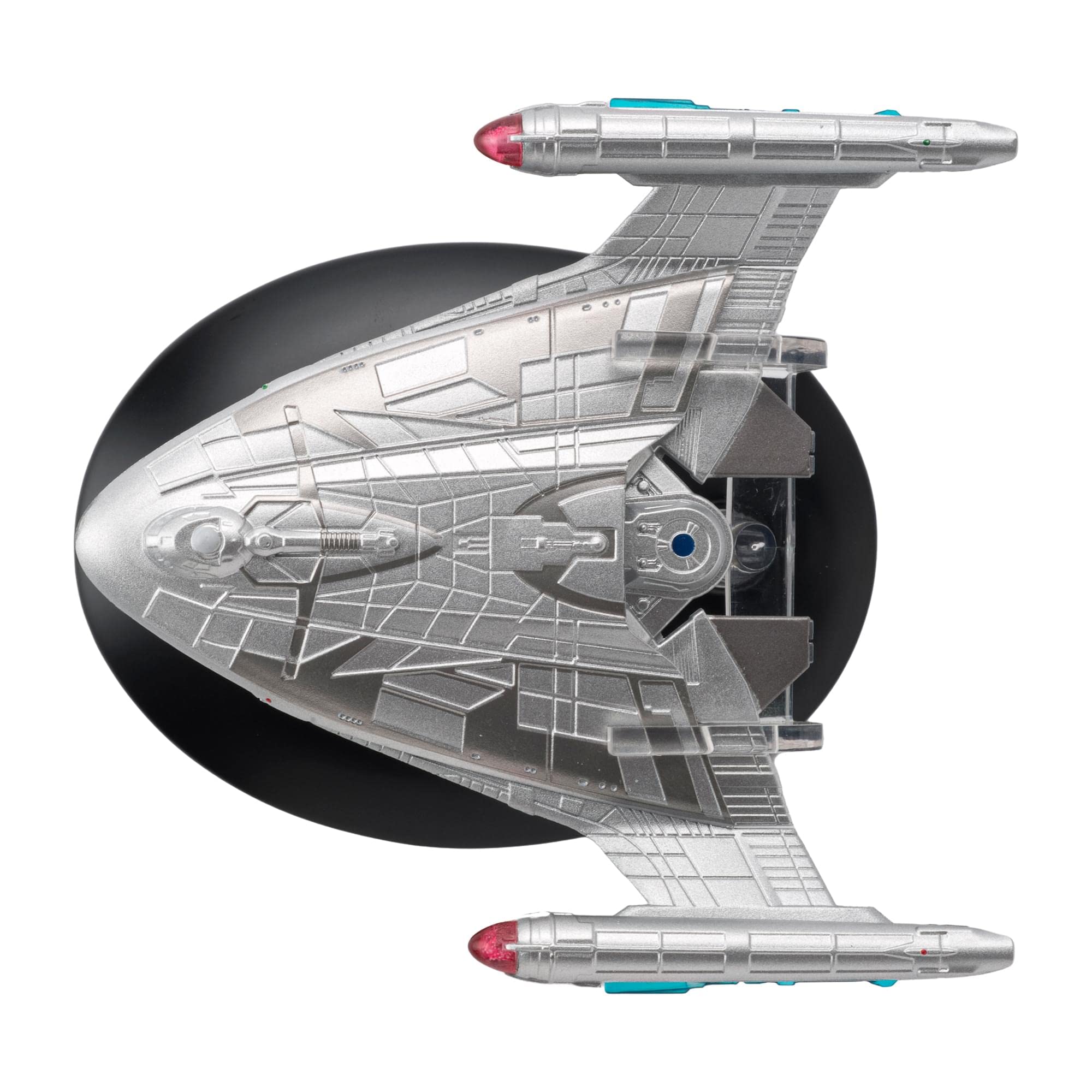 Star Trek Starships Warp Delta Die-Cast Vehicle con rivista collezionista #82