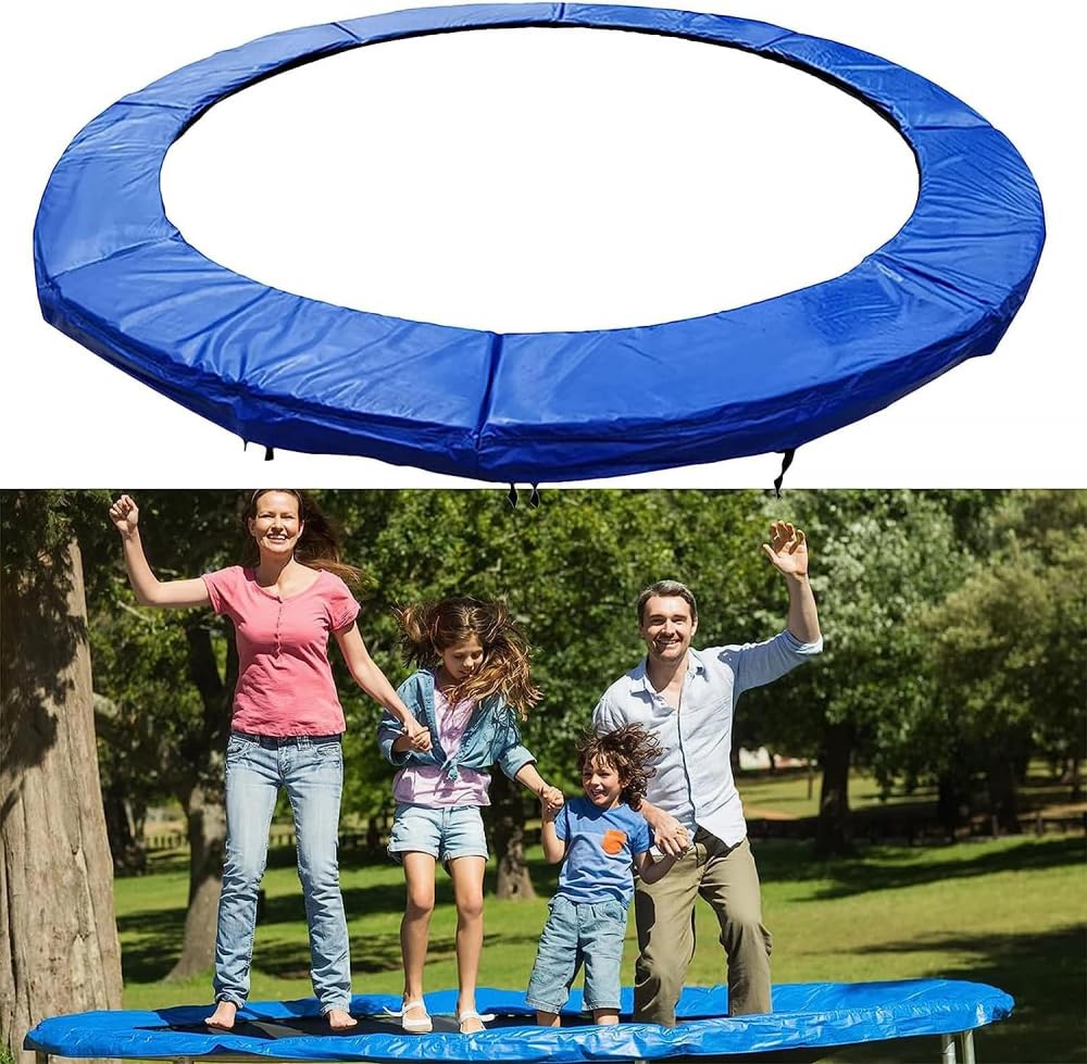 Generico Tappetino trampolinoTappetino di Sicurezza per Trampolino Tappetino di Protezione A Molla per Trampolino Tappetino di Ricambio per Trampolino da 183 244 305 366 Cm per Interni O Trampol