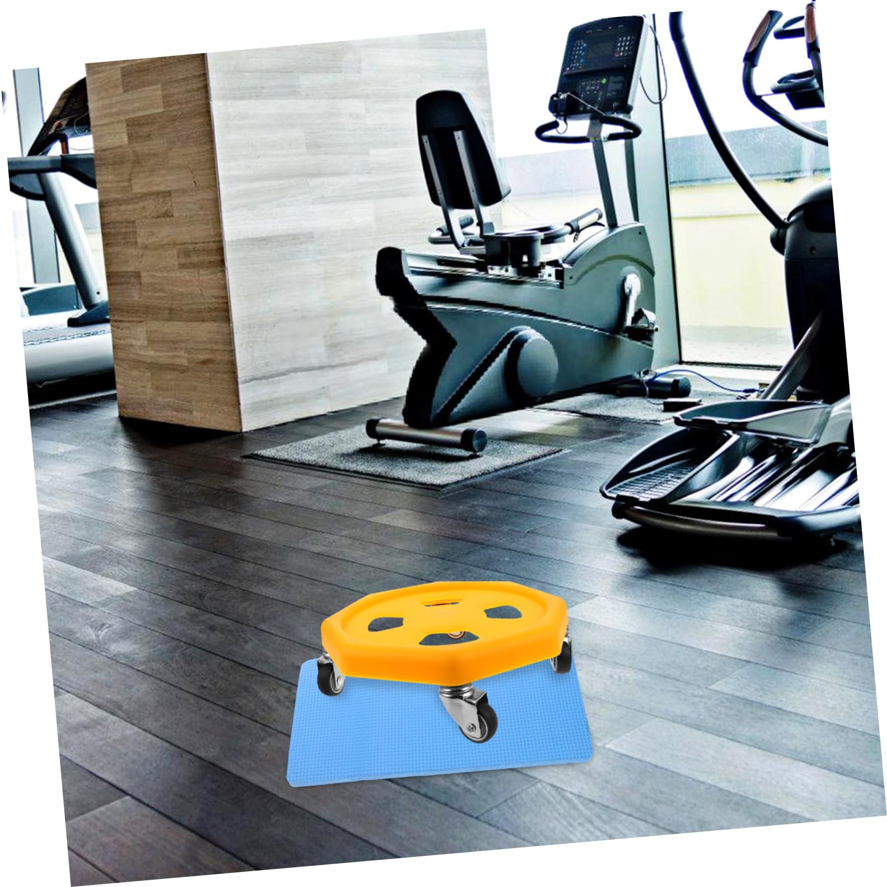 Kisangel Discos Deslizantes Silenciosos para Entrenamiento Abdominal Entrenador de Músculos con Rebote Equipo Portátil para Ejercicios Casa Fortalecimiento de Abdomen y Núcleo