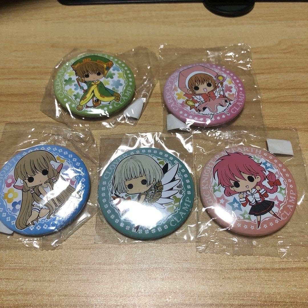 Amazon.co.jp: CLAMP カードキャプターさくら 缶バッジ アニカプ  