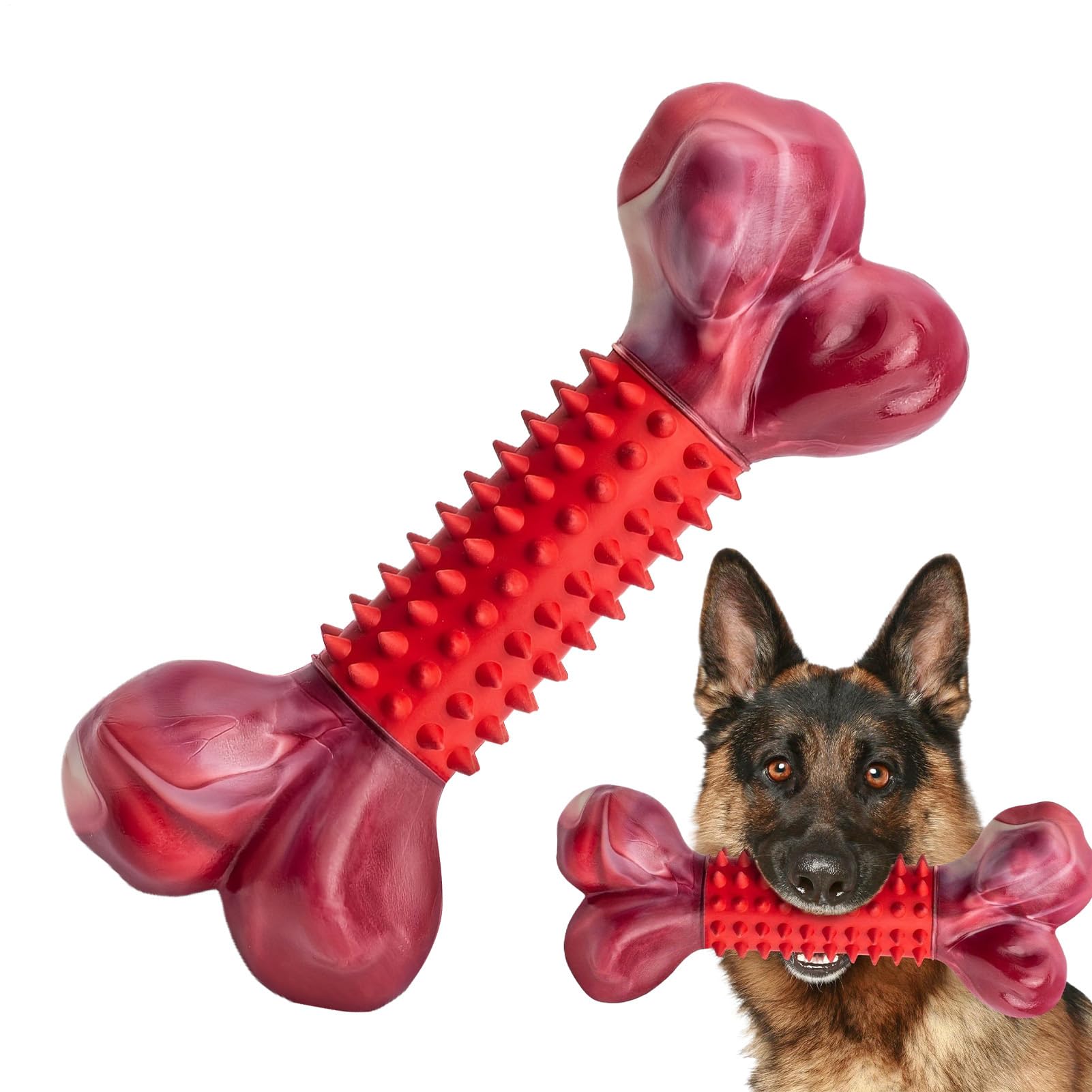 Mastication forte maison jardin : l'os robuste pour canaliser votre chien
