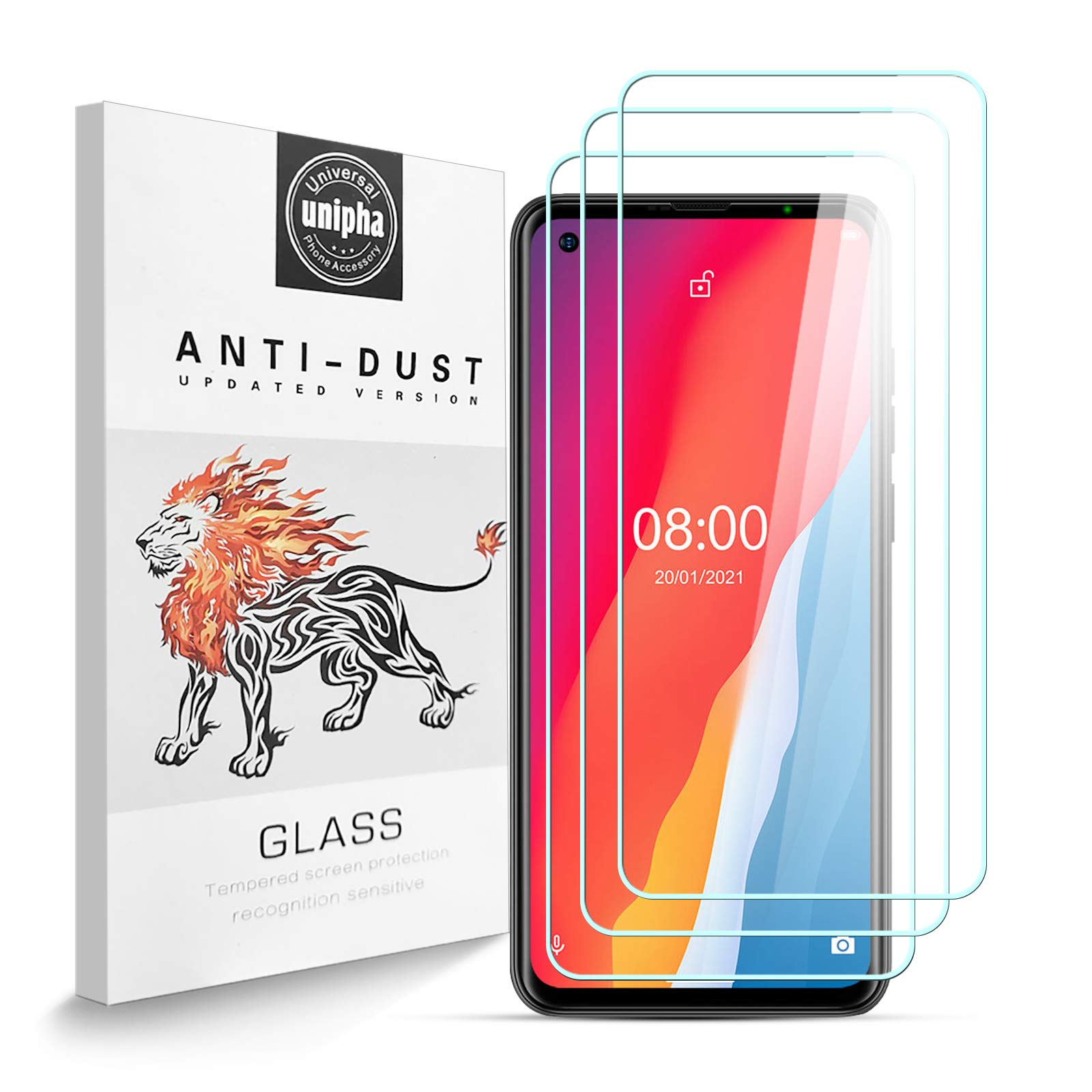 BROTECT Pellicola Trasparente (2 Pezzo/i, Ulefone Note 11P