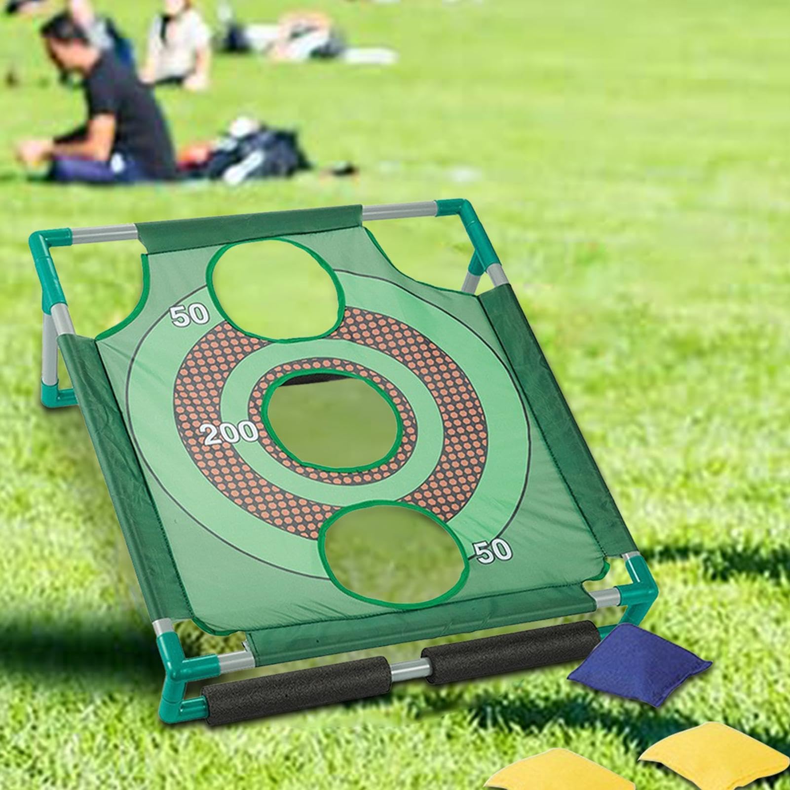Jeu de Lancer de Plage, Jeu de Lancer de Pouf pour Adultes - Jeu de Plage en Plein air pour Adultes | Ensemble de Jeu de Lancer de Plage créatif et Unique, Jeux de Lancer d'intérieur et d'extérieur