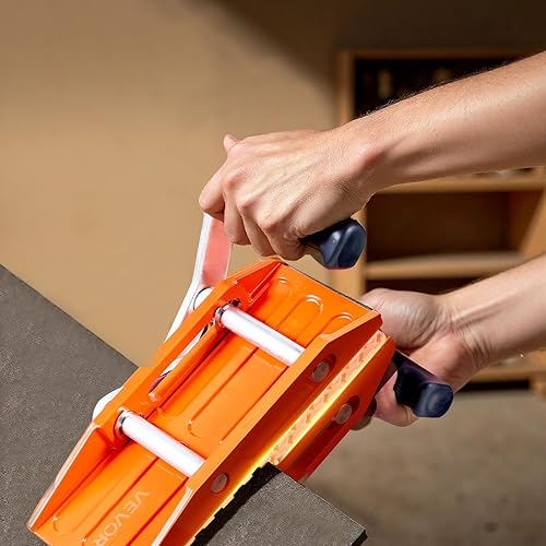 Miniatura 8 de VEVOR Abrazaderas de transporte de piedra de doble mano, capacidad de carga de 660 libras, paquete de 2 soportes de panel de granito herramientas de