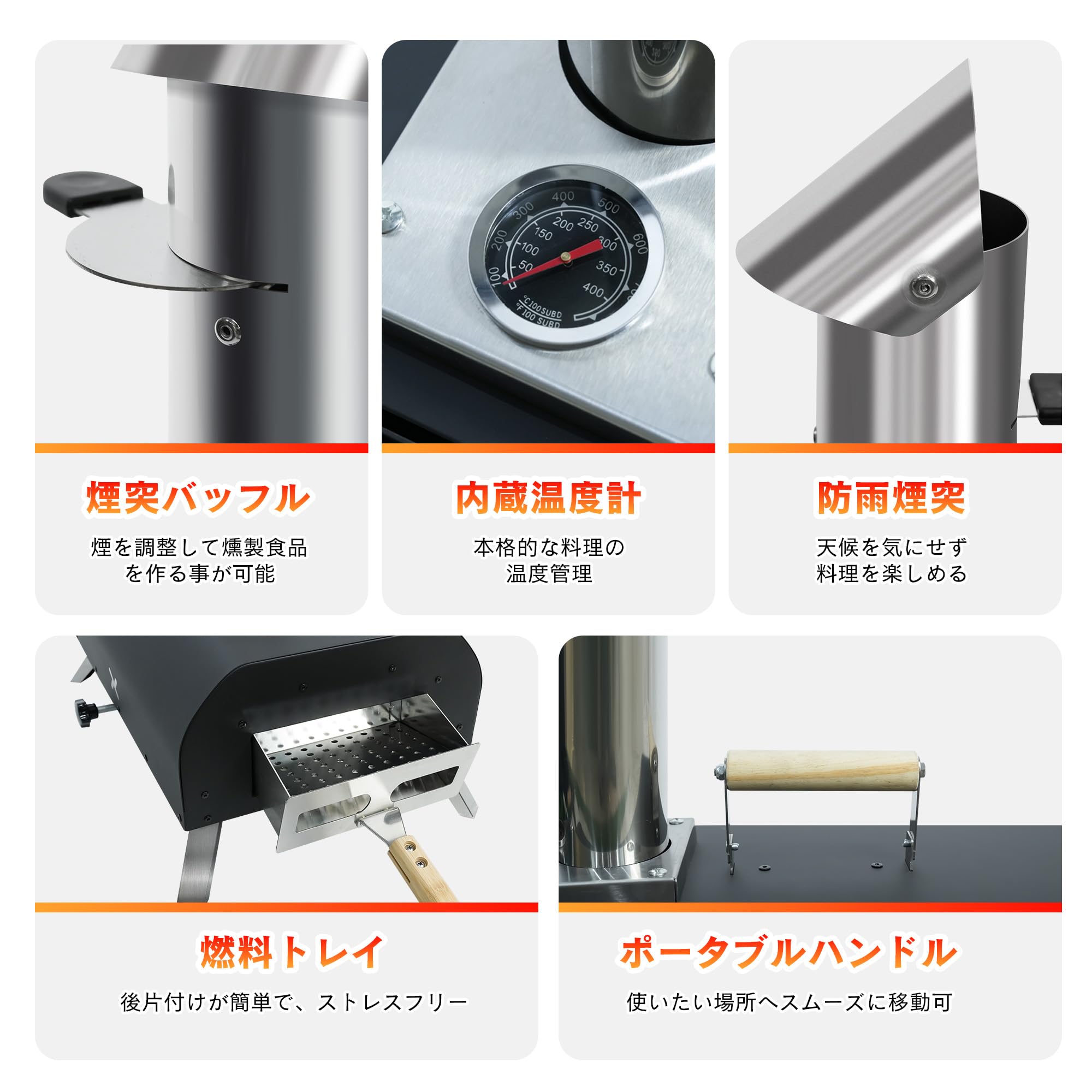 Amazon.co.jp: ポータブル ピザ窯 小型 軽量 BBQ バーベキュー可用 