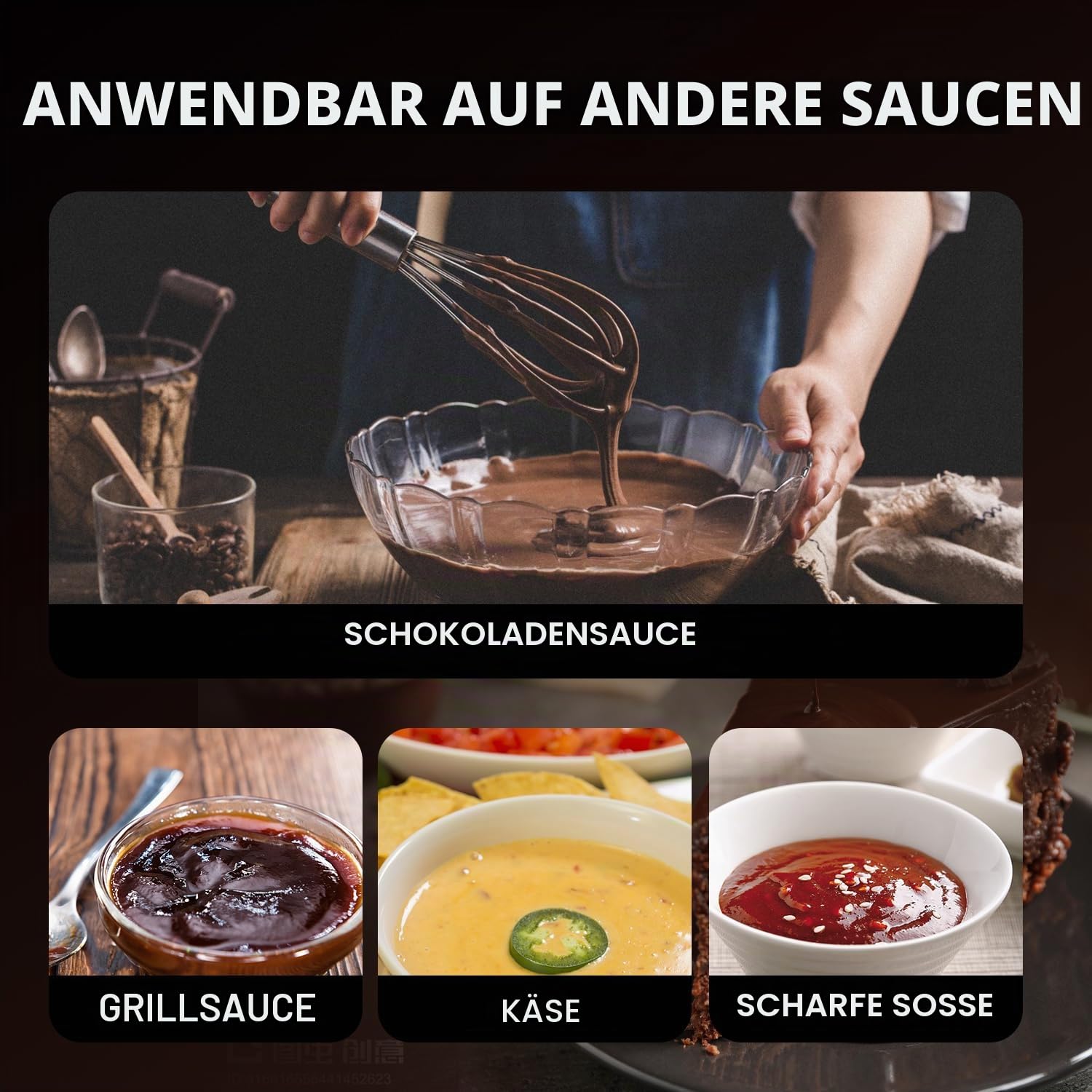 Huanyu 4-stufiger Schokoladenbrunnen, große Fondue-Sets für Schokolade, elektrische Schokoladenbrunnenmaschine, Schokoladenfondue-Set für Party, Hochzeit und Geburtstag