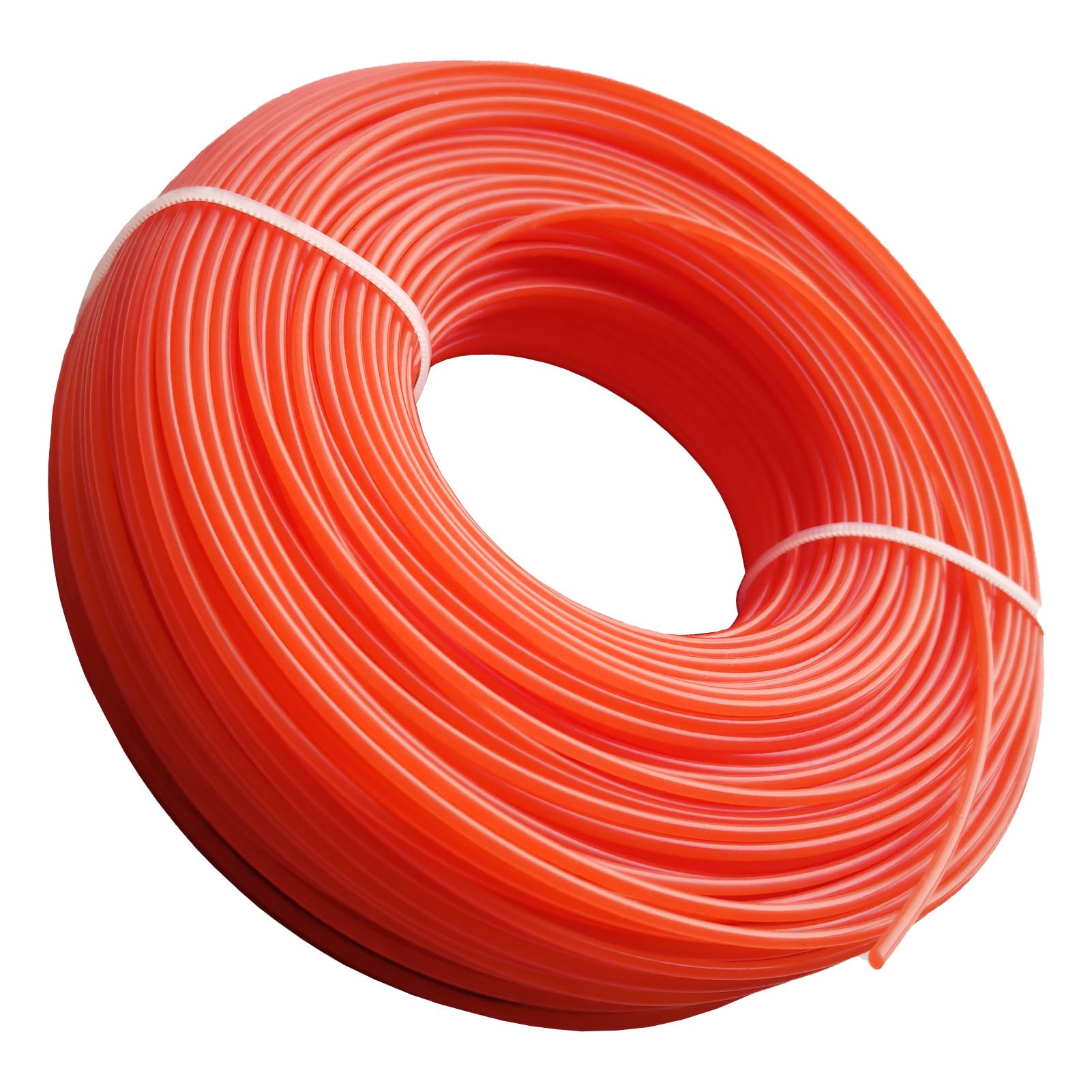 DY.2ten Hilo Redondo Nylon (2,0mm x 100m) para Cortacésped y Desbrozadora, Línea de Corte de Hierba Pesado, Cables para Recortadoras de Cable, Hilo de Repuesto para Garden Grass Strimmer Electric