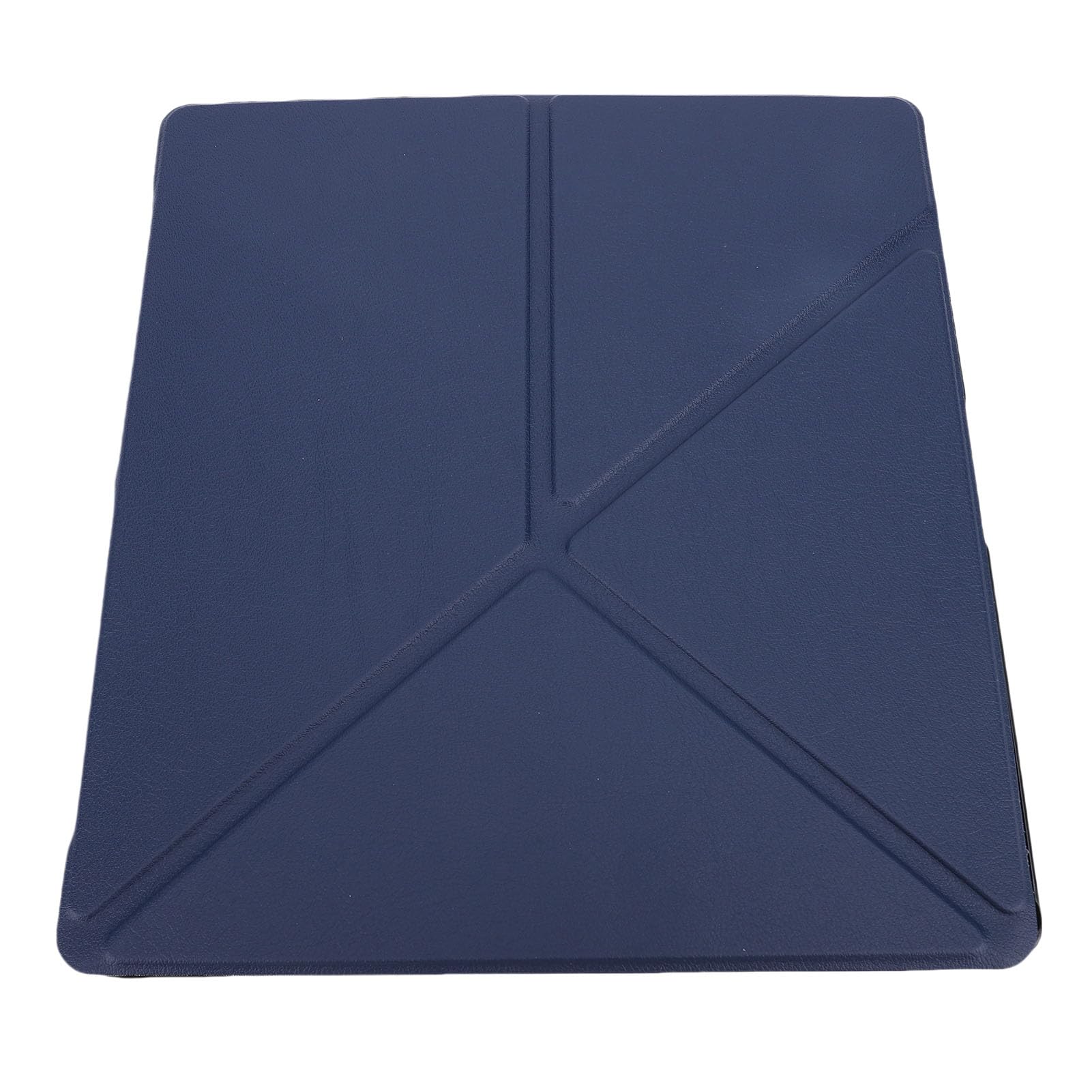 Custodia per Lettore E in Plastica Ed Ecopelle per Kindle Scribe 2022 2024 da 10,2 Pollici con Design del Supporto Pieghevole un Utilizzo Conveniente E una Protezione Completa (Blu scuro)