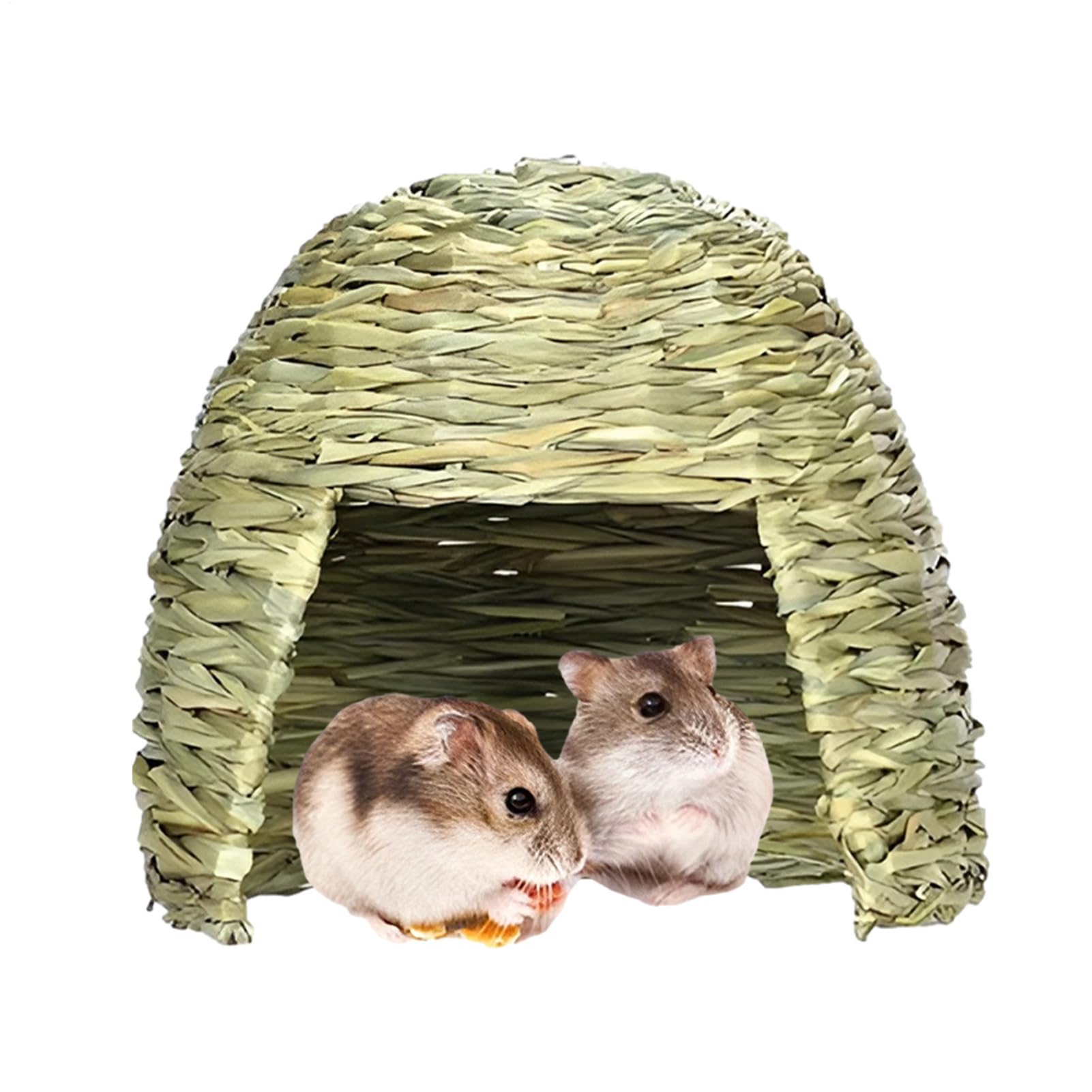 Genérico Casa de Herbian para Conejo | escondite para Porcellini de la | Hut Plegable en el Natural Hecho en Manoc | Casa de Conejo Toy retráctil para Niñas