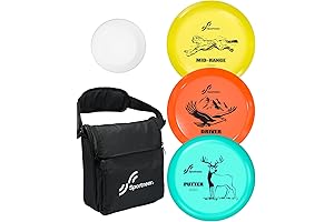 Sportneer Disc Golf Set: Perfect for Novices and Pros Alike