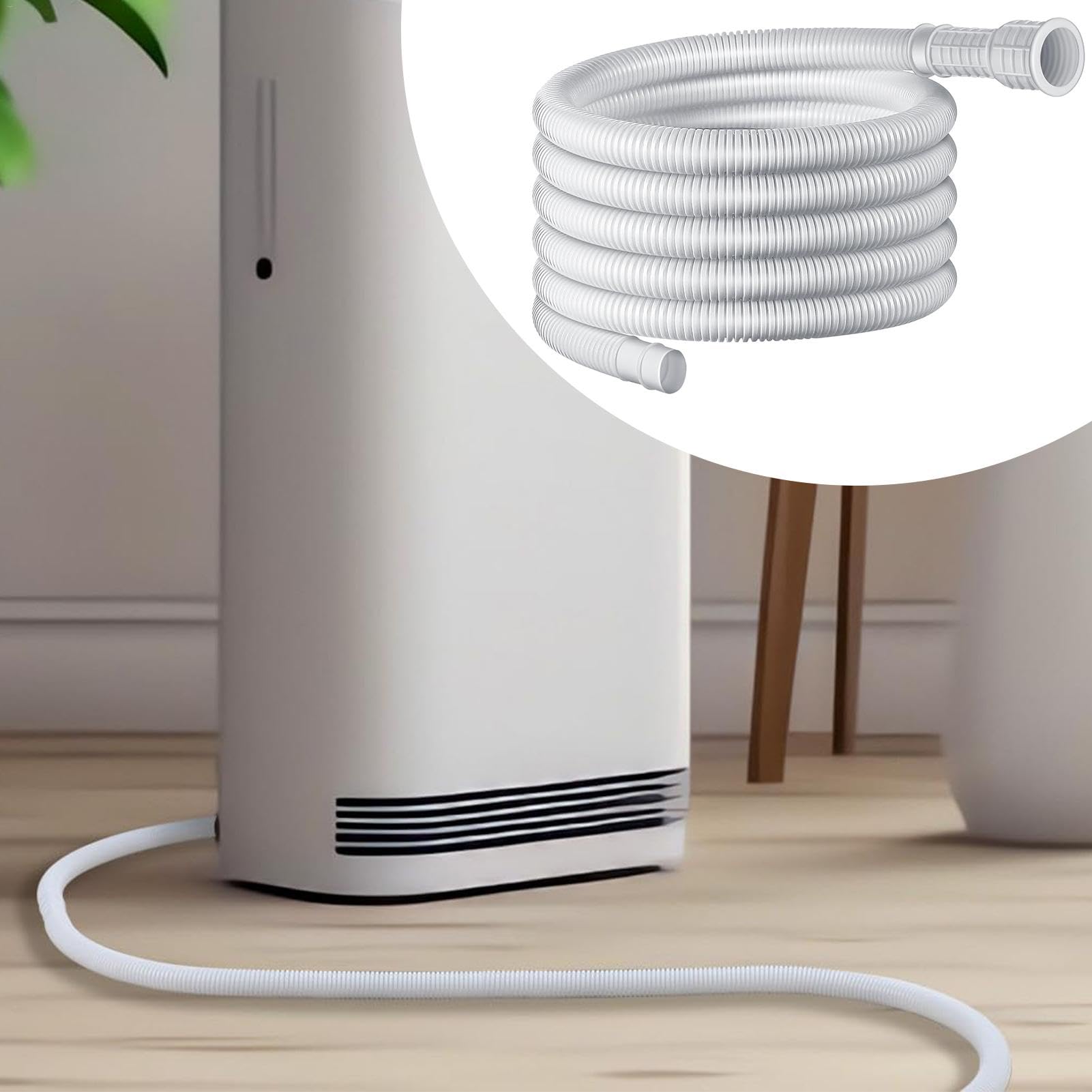ホワイト ポータブル除湿機 排水ホース付き ホワイト ポータブル除湿機 排水ホース付き Amazon.co.jp: 除湿