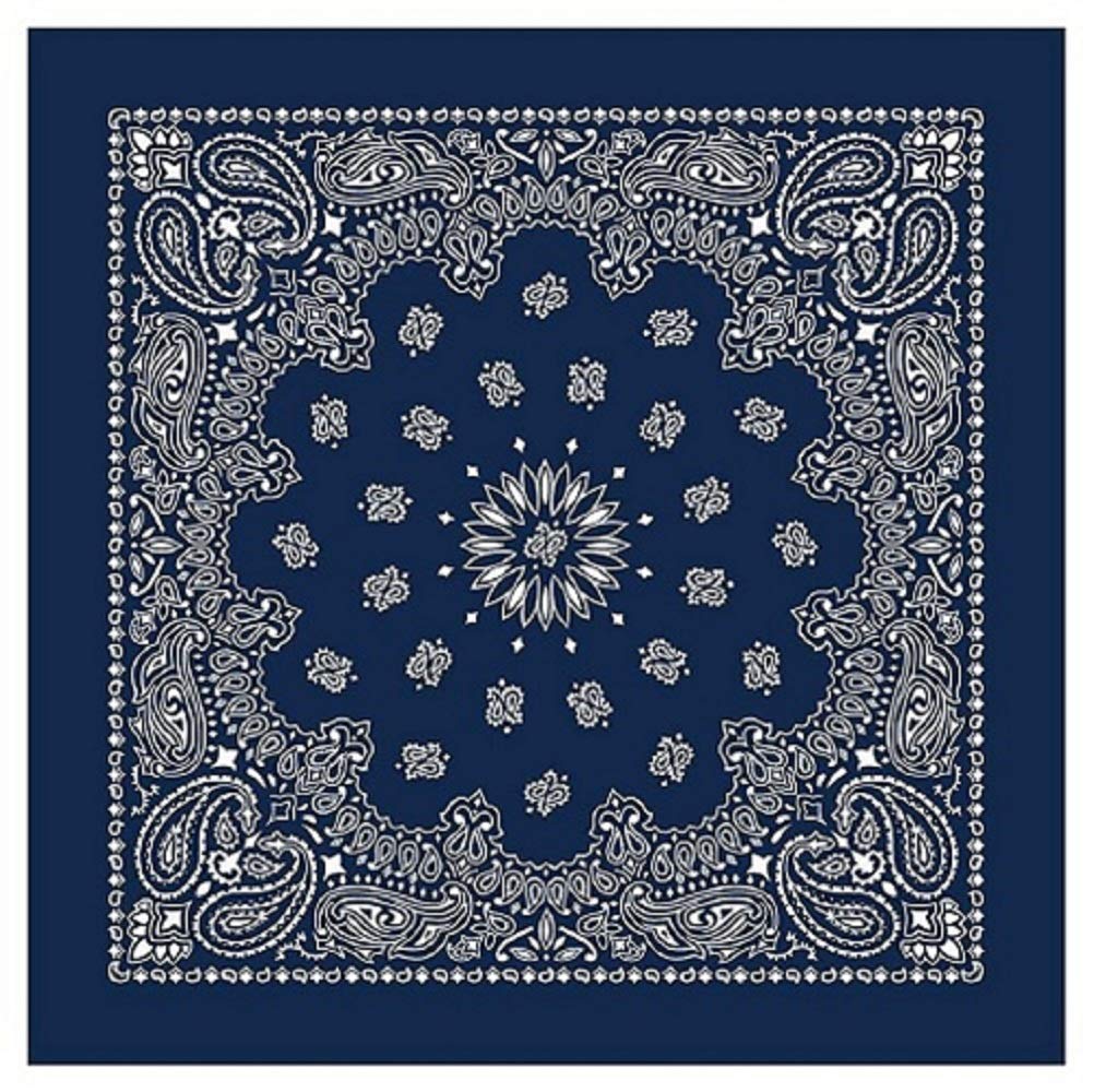Paisley Print Scarf, Hijab, Headband, Headcover, Soft Breathable 100% Cotton Bandana For Men & Women (Pack of 1)-image-4