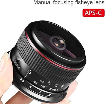 Amazon.co.jp: MEKE 6.5mm F2.0 ウルトラワイドサーキュラー魚眼レンズ