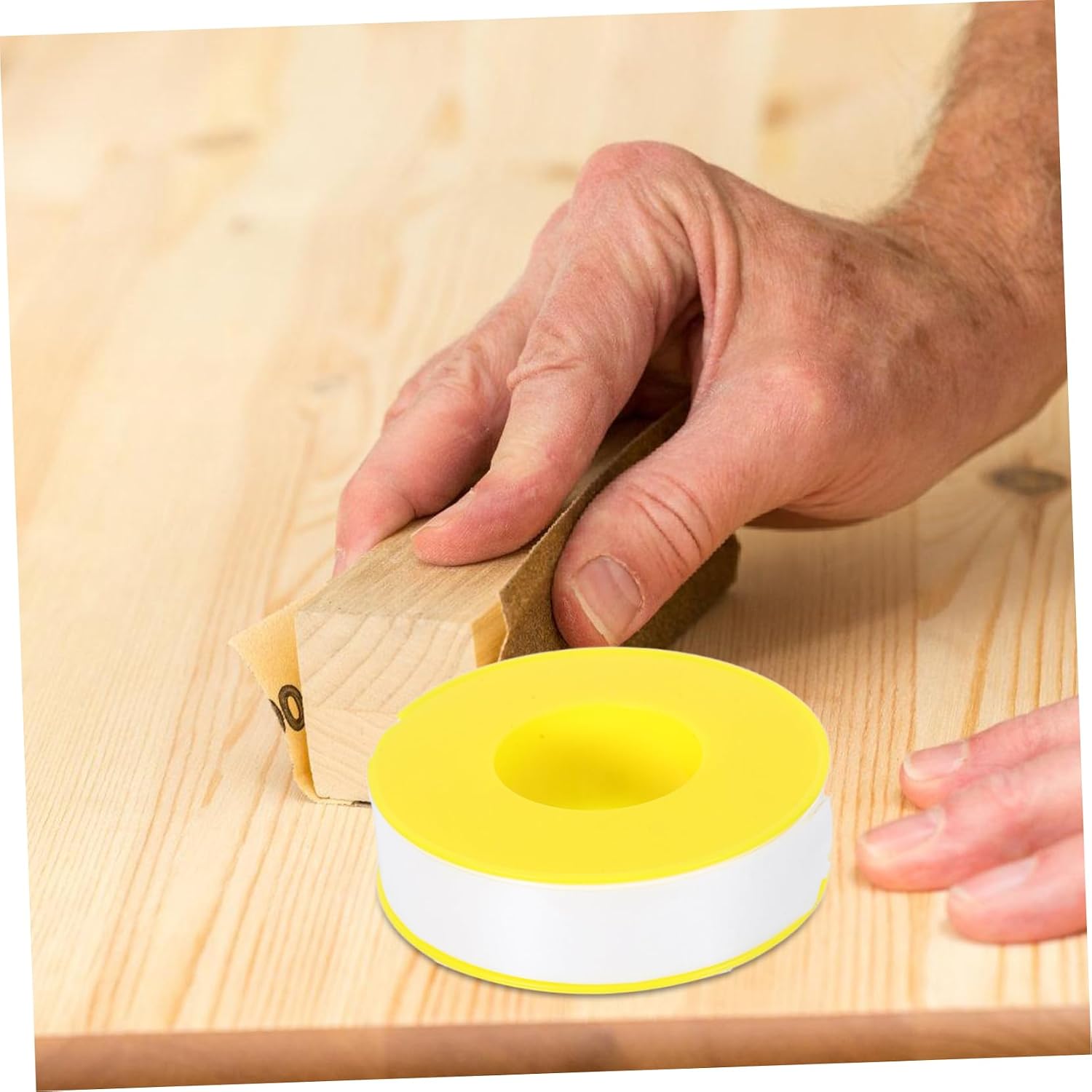 High-Temp Resistant PTFE Sealing Tape Thread Sealant for Water Leaks Pipe Tape for Faucets Easy Install Corrosion Resistant for Rvs Homes