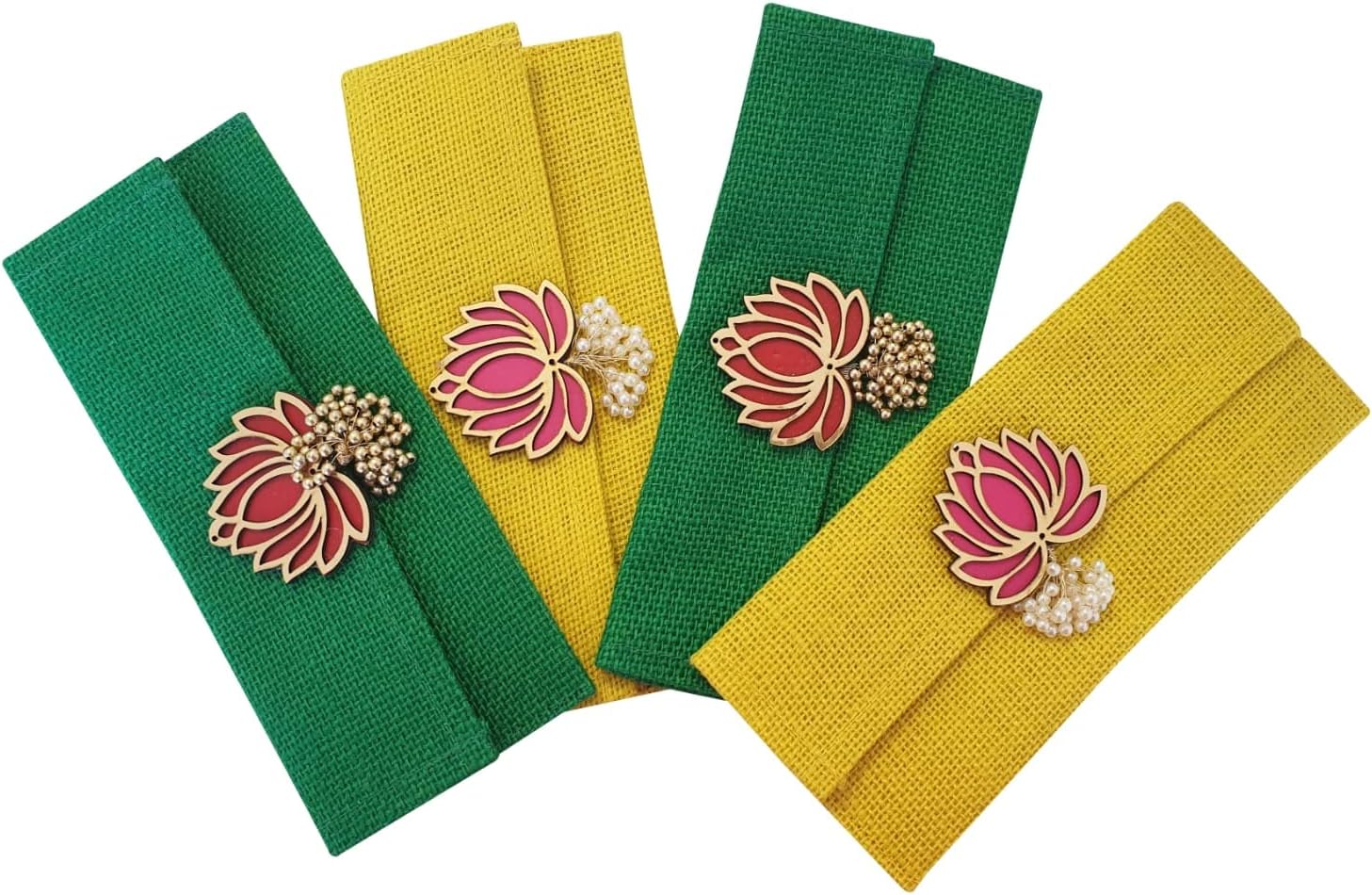 Handmade Money Envelopes for Rakhi โ Fancy Cash Gift Envelopes for Rakshabandhan, Shagun, Janmashtami, Teej & Weddings | Eco-Friendly Reusable Jute Envelopes