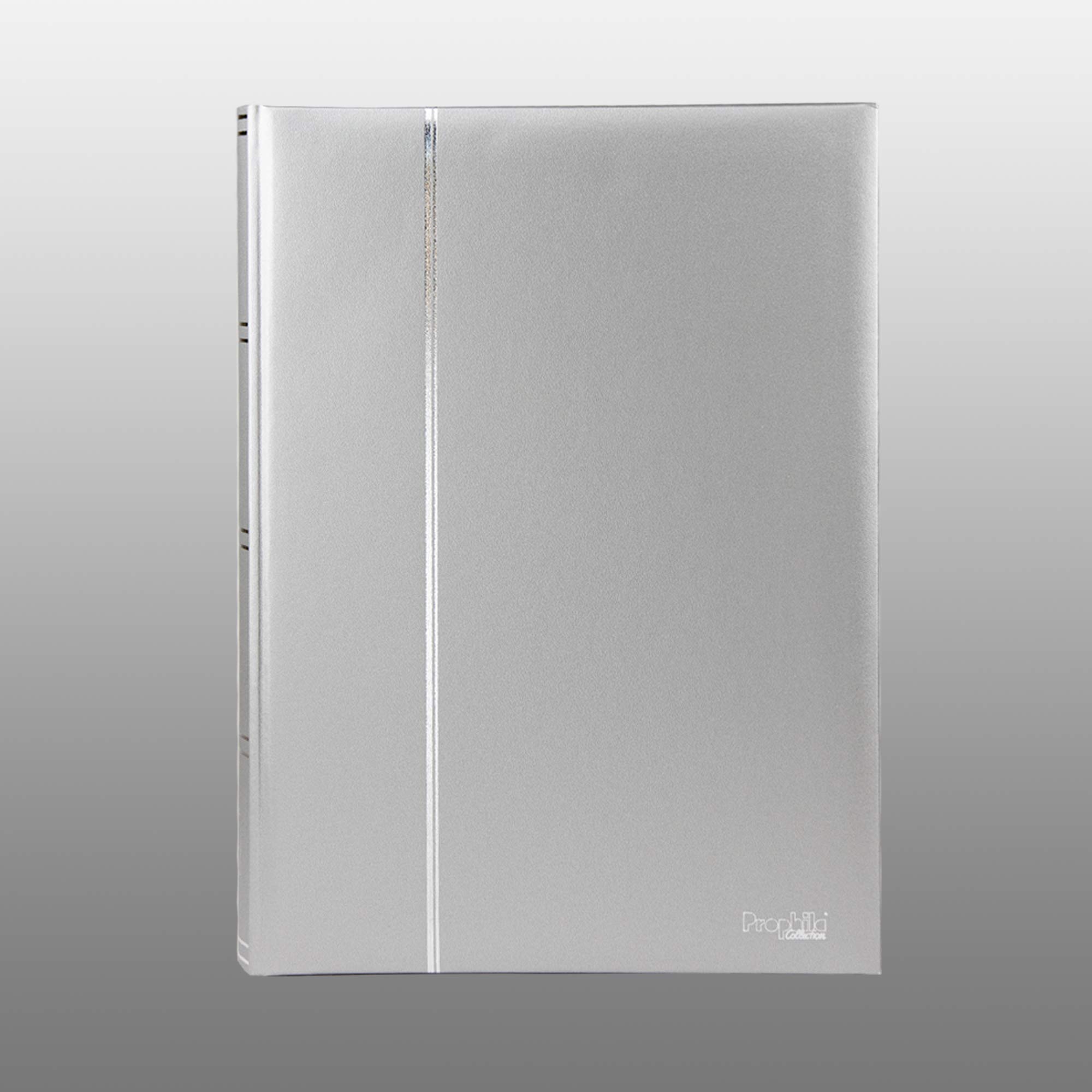 Prophila edición metalizada clasificador 60 Paginas negro, colore plata