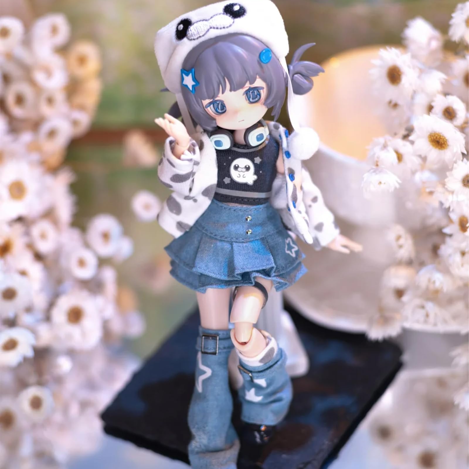 CALEMBOU BJD Blind Box, Electronic Cute Pet Series 20cm Ball Jointed Doll, Cute Dress Up Doll with Joints, Collection Action Figure Toys, Gift for Girls Boys (): Electronic Cute Pet-1pc