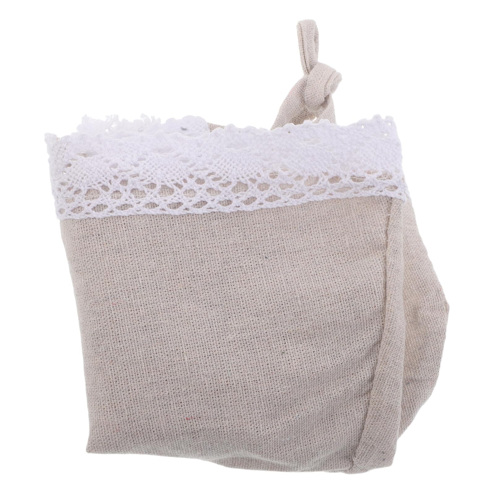 UKCOCO Doublure De Rechange en Tissu Naturel pour Panier en Osier 16.14X9.45X7.48 Pouces Housse DéCorative Respirante pour Panier Et Rangement Style ChampêTre