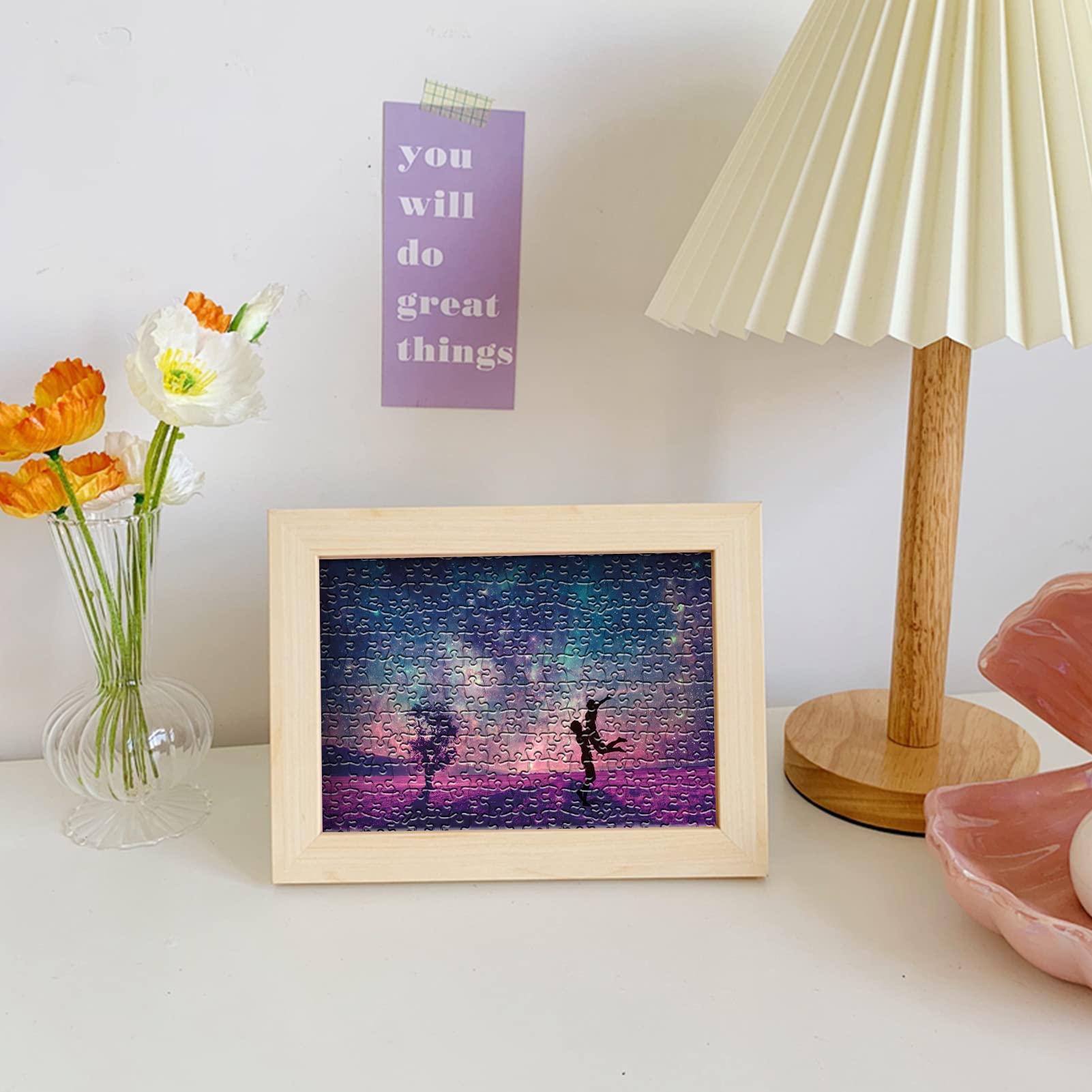 Mini Puzzle per Adulti Confezione da 8 – 234 Pezzi Ciascuno Micro Puzzle Impegnativo in Provetta, Puzzle Tascabile da Viaggio, Idea Regalo, 10x15 cm