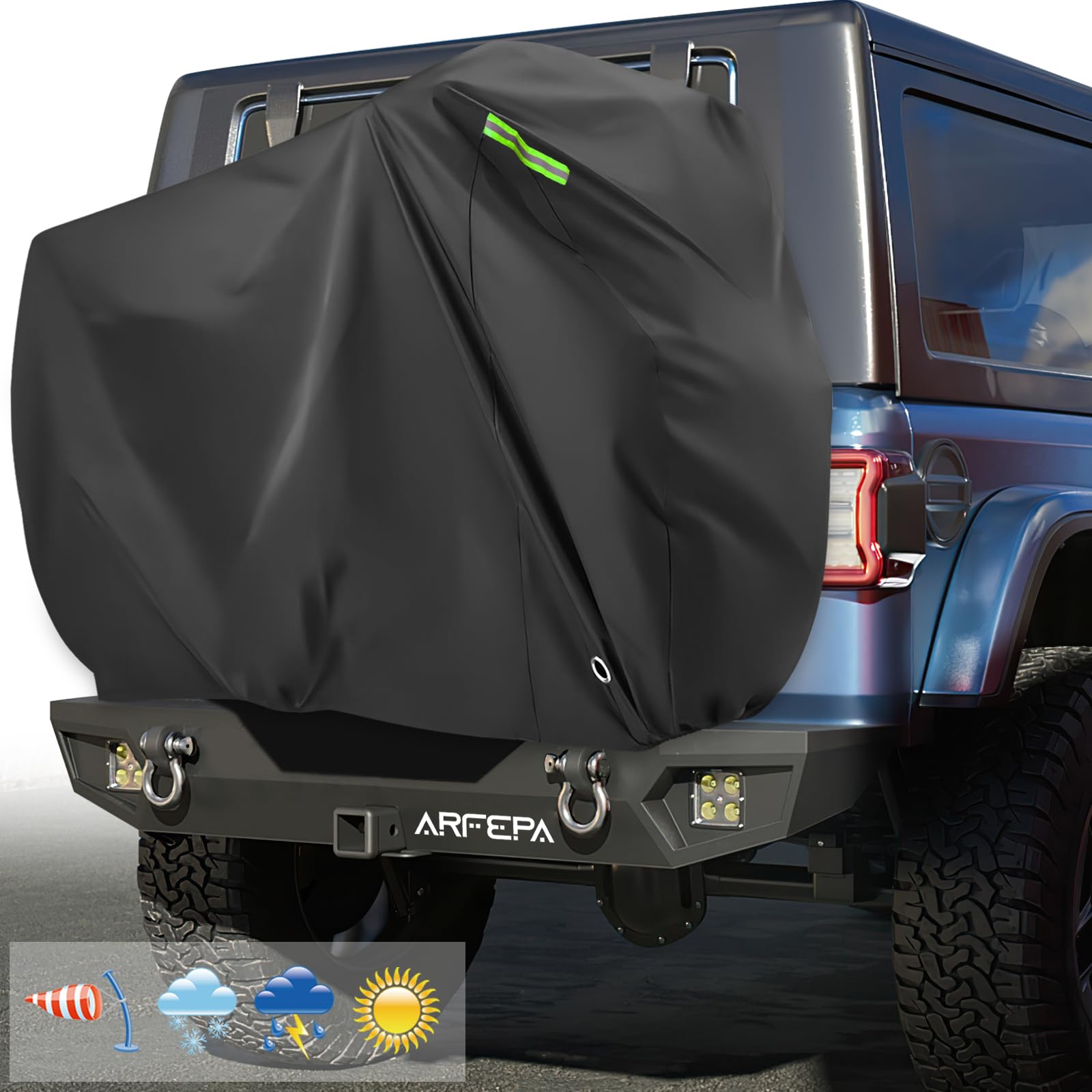 Bike Cover for Transport 2 Bikes, 600D Oxford Fabric, Heavy Duty, Waterproof & Windproof, Bike Rack Covers for 2 Bikes on Hitch Travel Storage