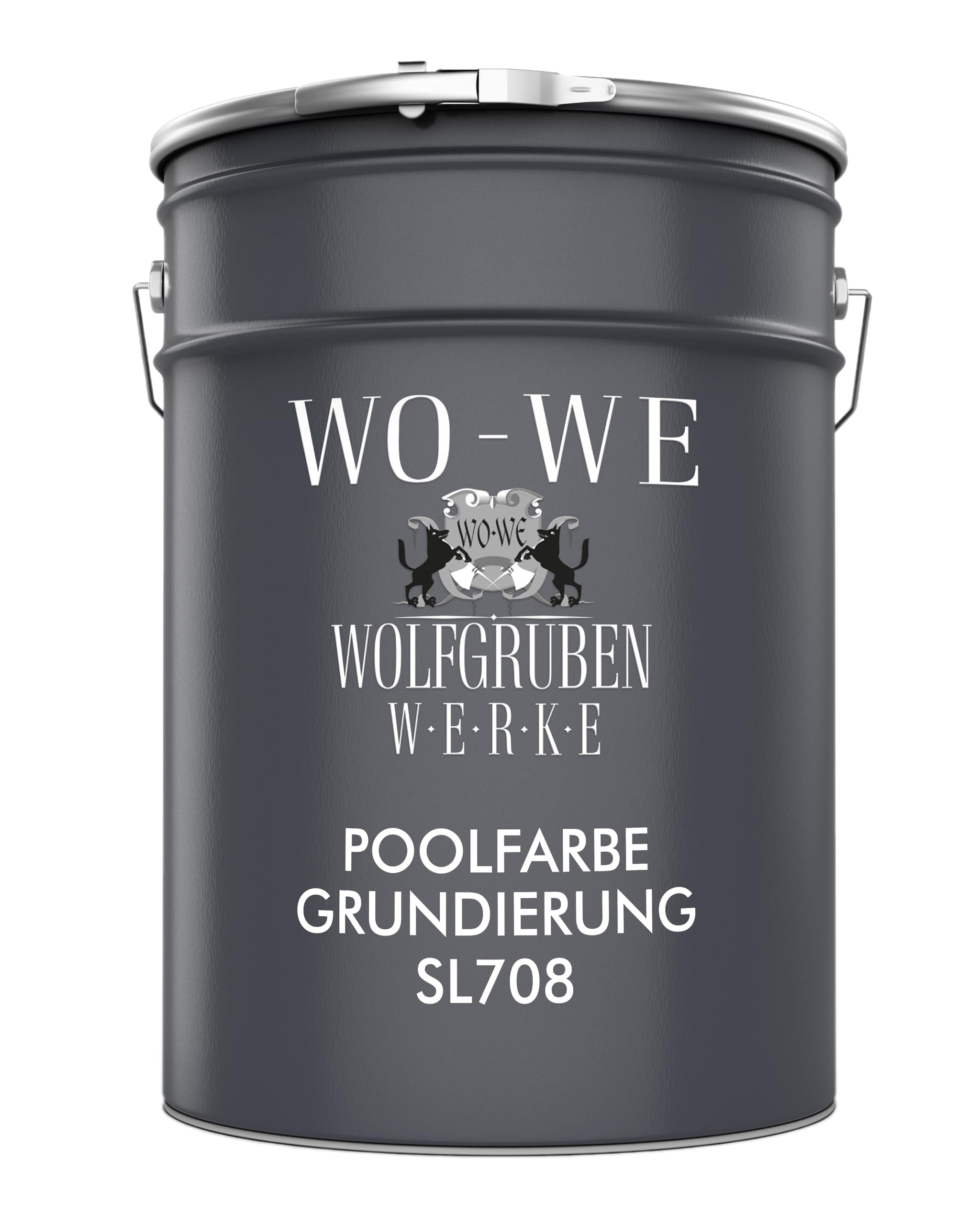 WO-WE Schwimmbadfarbe Grundierung SL708 Spezial Haftgrund für Poolfarbe l 2,5kg