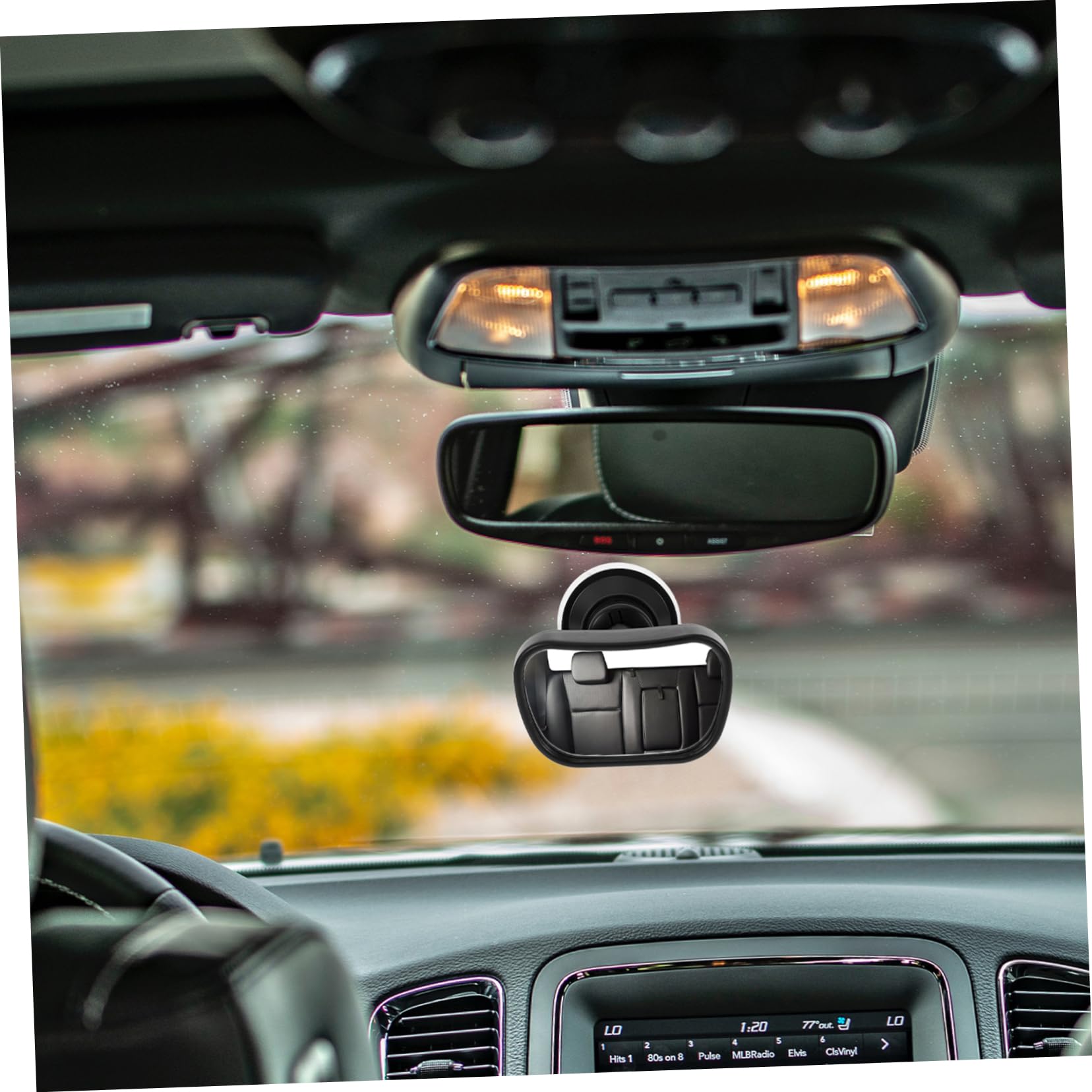 Toyvian 5 Pezzi Specchietto Retrovisore Auto Regolabile per Osservare Sicurezza per Sedili Posteriori Campo Visivo e Facile Installazione