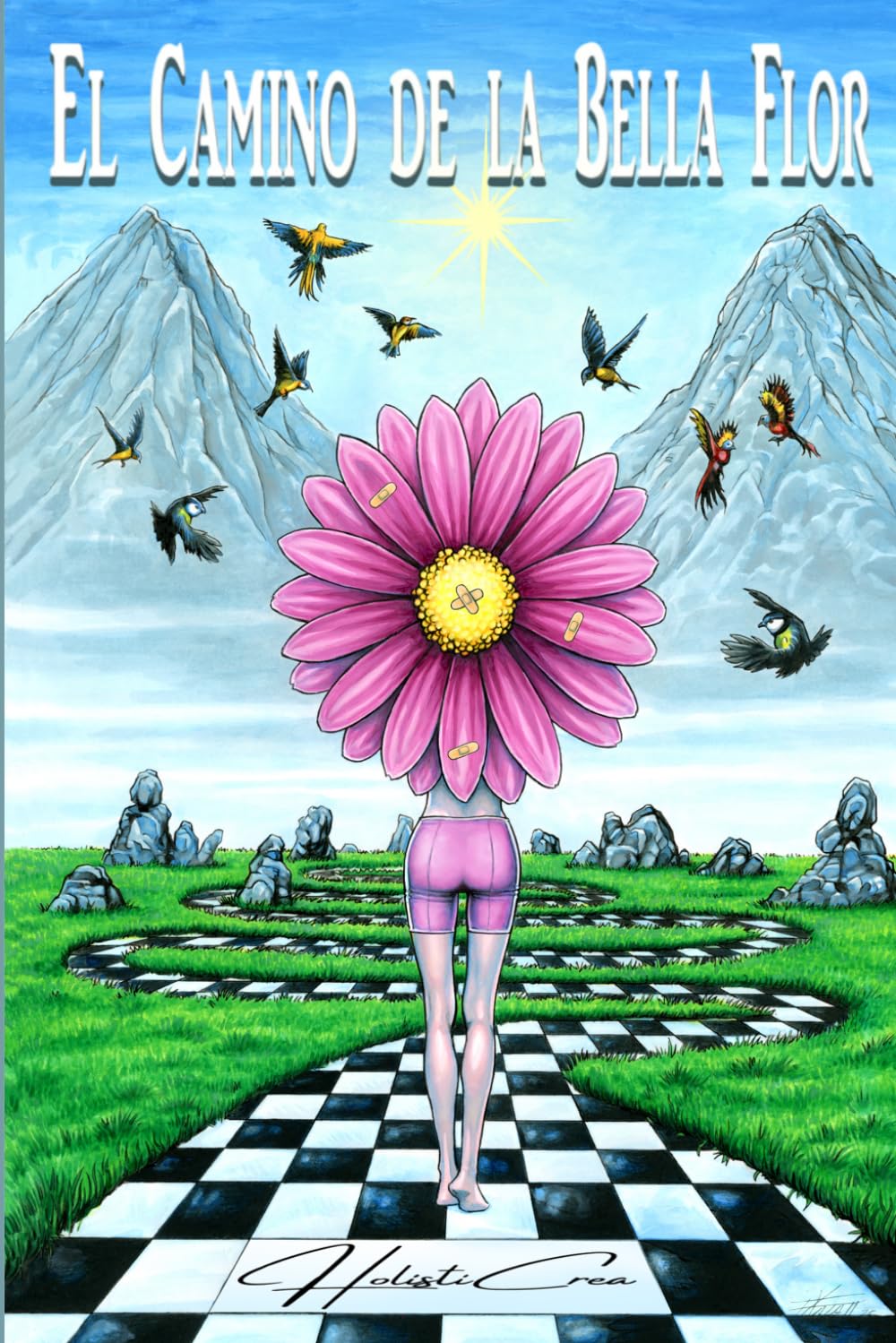 El camino de la Bella Flor: Crecimiento personal, superación, duelo y transformación interior - Libro alegórico corto