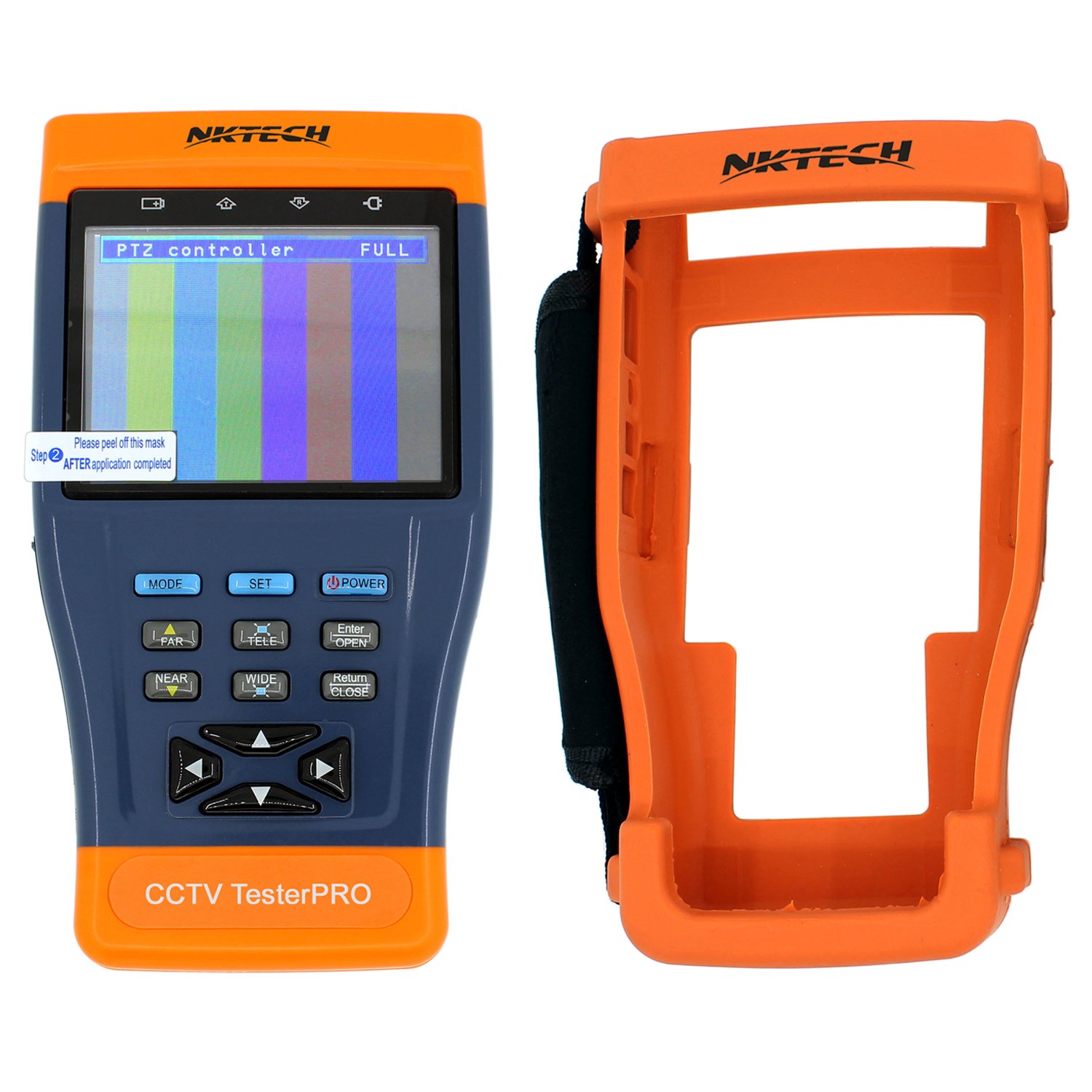 ST893 3.5" Inch LCD Monitor CCTV Camera Video PTZ RS485 UTP Tester Meter for On-site Installation and Maintenance of Video Monitoring System