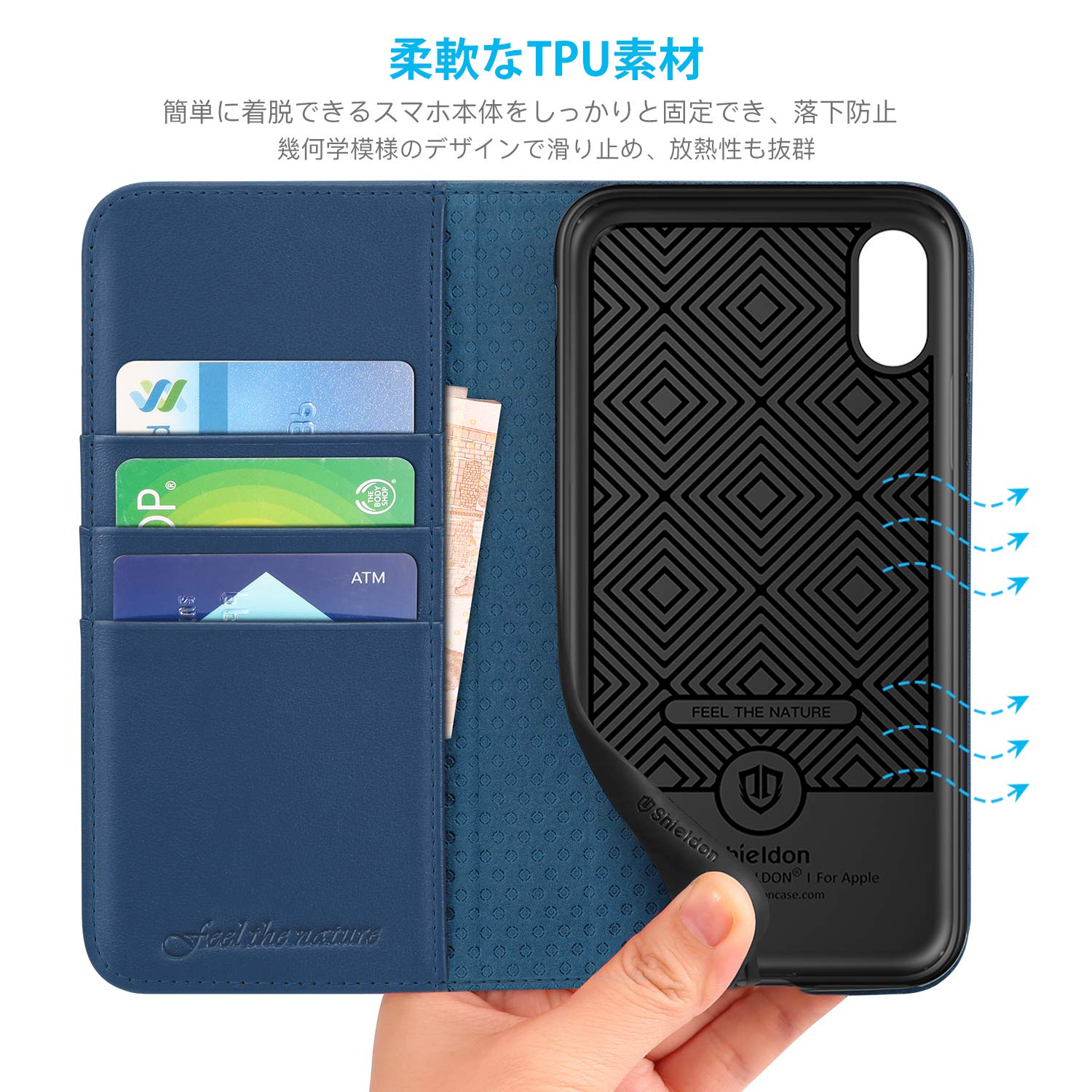 手帳型 レザー　アイフォンxs 楽天市場】羊本革 iPhoneXS iphonex ケース 手帳型 本革 iPhoneX 手帳