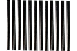 HUIHUIBAO 12 PCS Black Hot Glue Gun Sticks | DIY Art Craft Sticks
