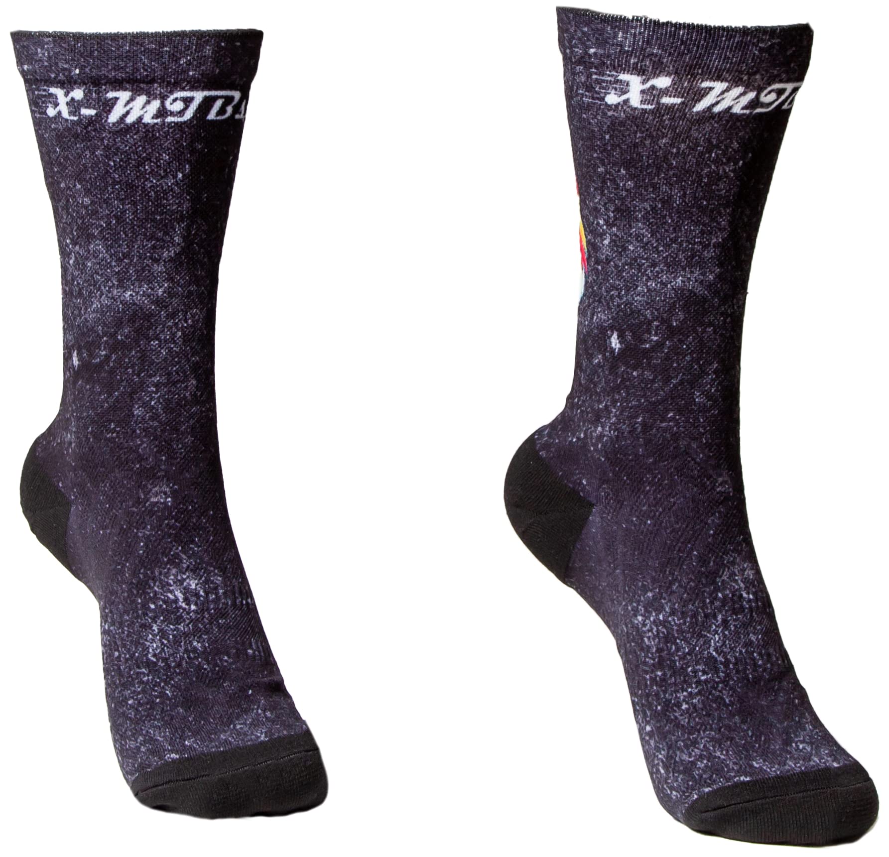 Calcetines Deportivos Hombre Mujer Estampados –Crossfit, Running, Ciclismo, MTB, Gym, Fitness y Senderismo – Transpirables, Antiampollas