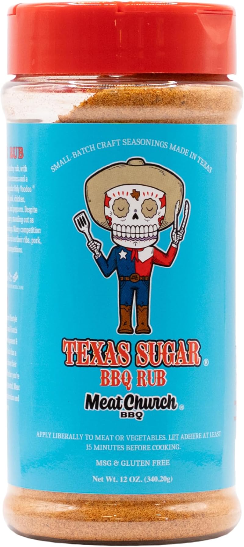 Meat Church Texas Sugar BBQ Rub 12oz