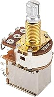 Vista 5 de 2 macetas Yootones A500K Push Pull para guitarra, potenciómetros cónicos de audio, eje dividido de cobre largo, compatible con accesorios de guitarra