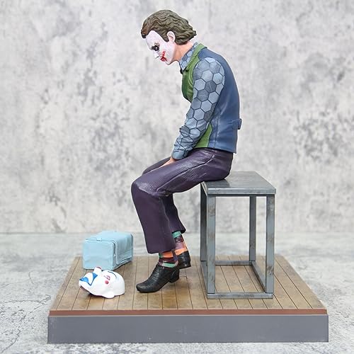 Miniatura 8 de Figura de acción exclusiva de The Dark Knight Movie, The Joker Heath Ledger, 11 pulgadas