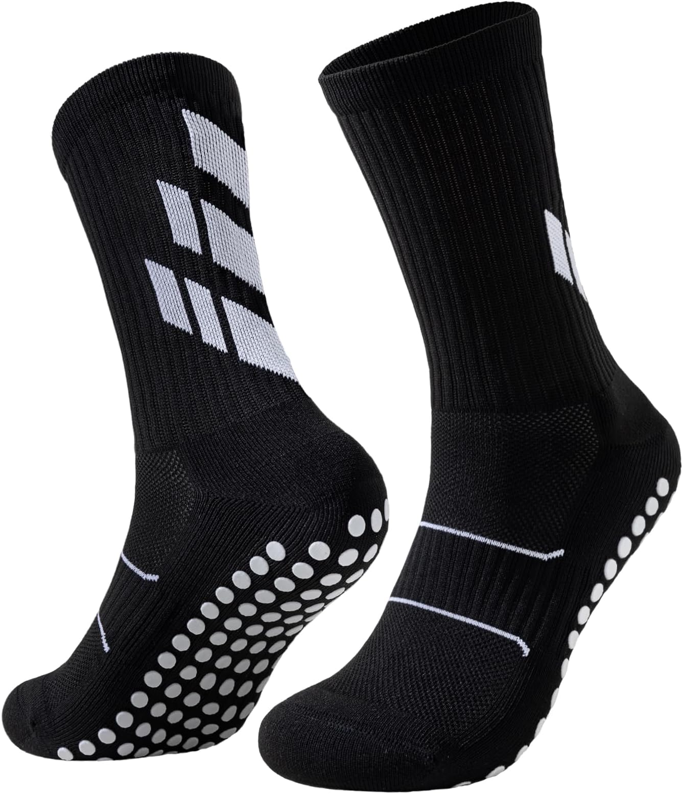 Niorasen Grip Socks, Football Socks for Men Women, Non Slip Sports Socks