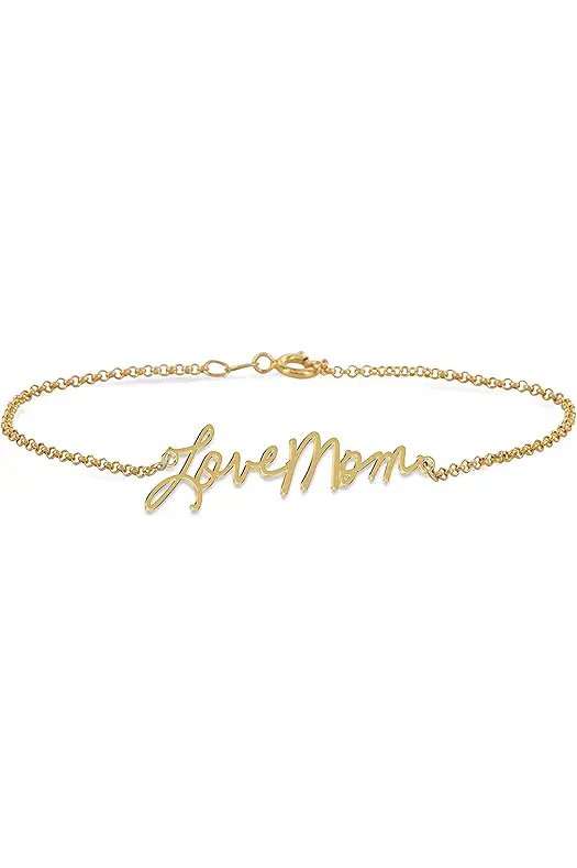 Joelle Jewelry Design Handwriting Bracelet Personalized Memorial Signature...