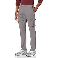 Amazon Essentials Pantaloni Cargo Elasticizzati e Aderenti (Disponibili nelle Taglie Big & Tall)