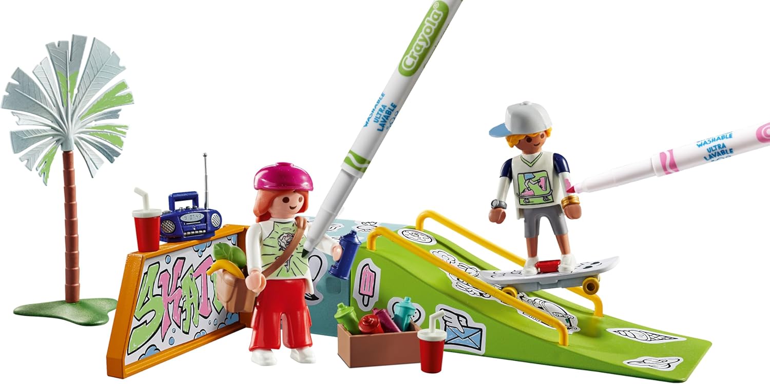 Playmobil Color: Skate Park