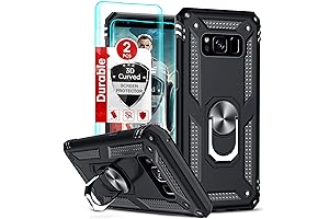 Samsung Galaxy S8 Otterbox Case with Free 3D Curved Screen Protector