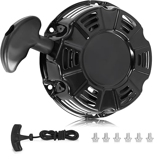 Conjunto de arranque de retroceso 18-165-05-S Arrancador compatible con motor SH255 SH265 SH270 5.5HP 6.5HP on Go Kart Pit Bike Generator
