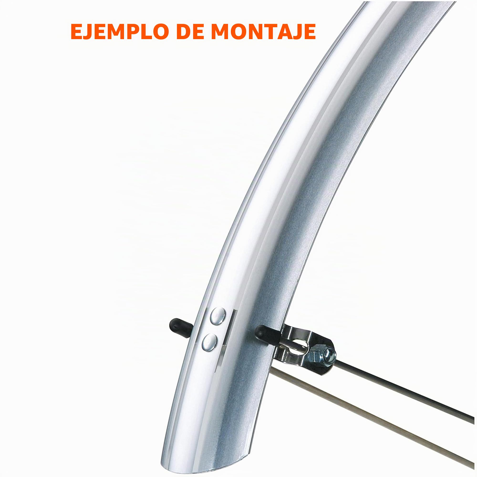 SKS Bluemels - Juego de Guardabarros (53 mm/28" + 700x38-47), Color Negro Mate