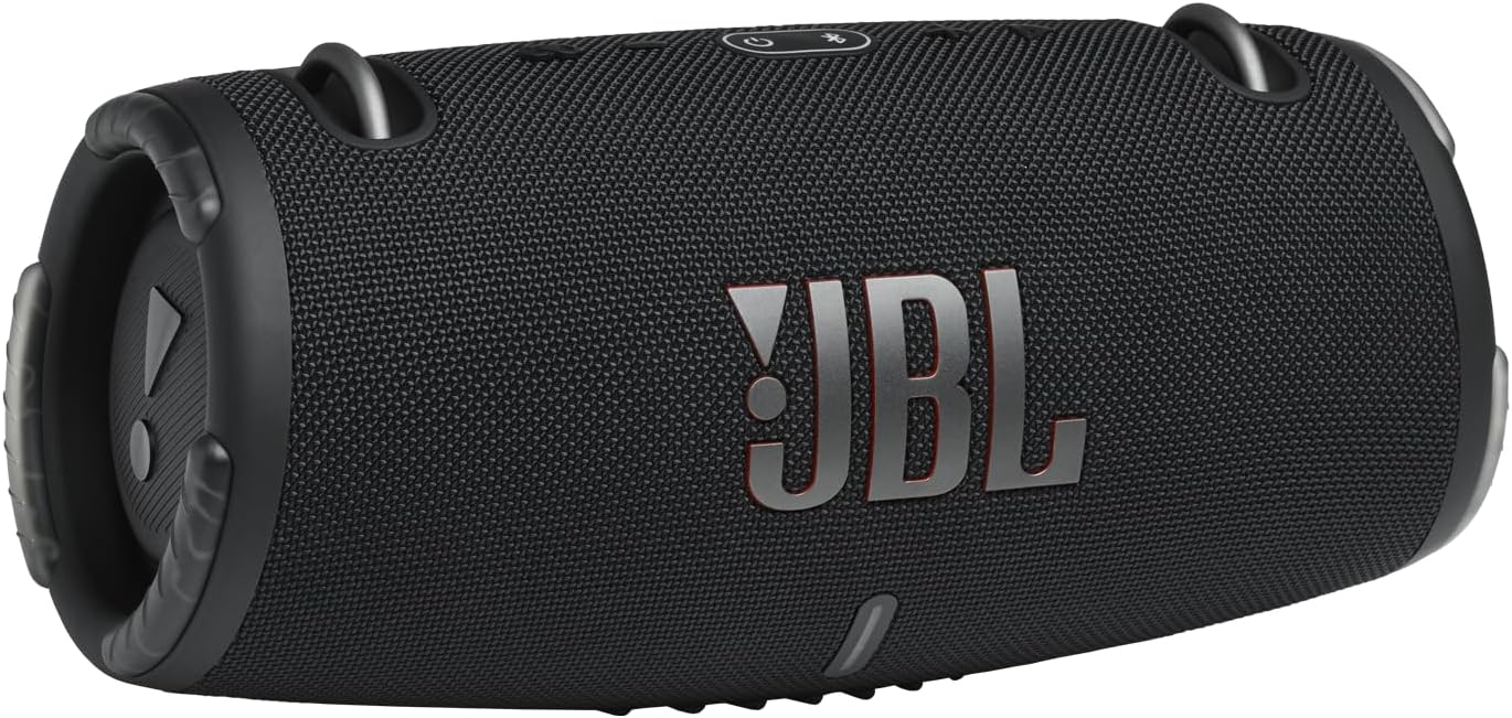 Xtreme 3 Black Portable Bluetooth Speaker Black, JBLXTREME3BLKAM