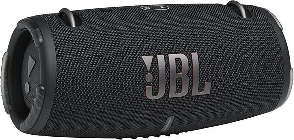 JBL Xtreme 3 - Portable Bluetooth Speaker, Powerful Sound and Deep Bass, IP67 Waterproof, 15 Hours of Playtime, Powerbank, PartyBoost for Multi-speaker Pairing (Black)