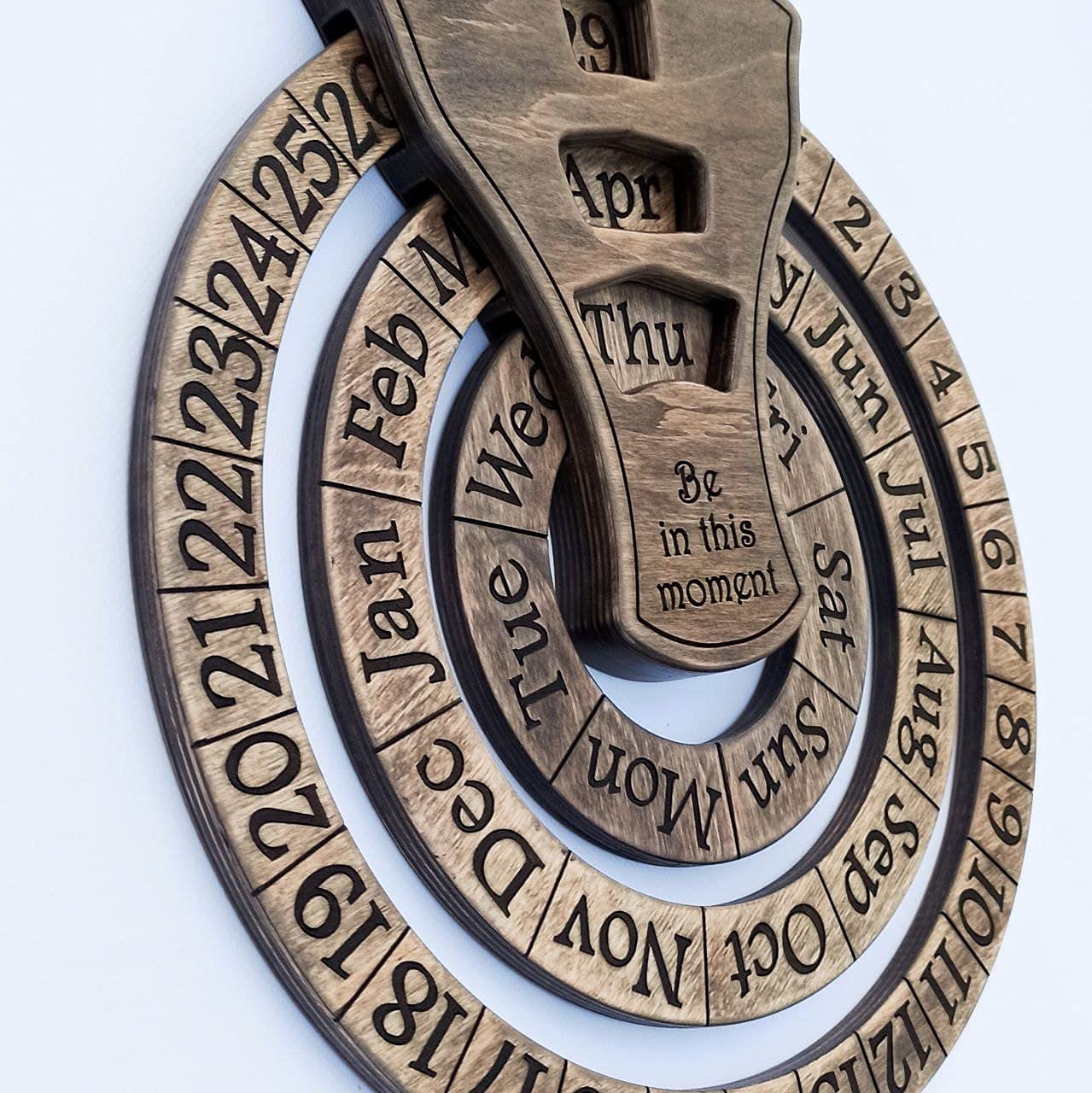 Up To 40% OFF Wooden Carved Perpetual Calendar, Wood wall calendar, carved rustic calendar, Forever calendar, Perpetual Personalized Calendar